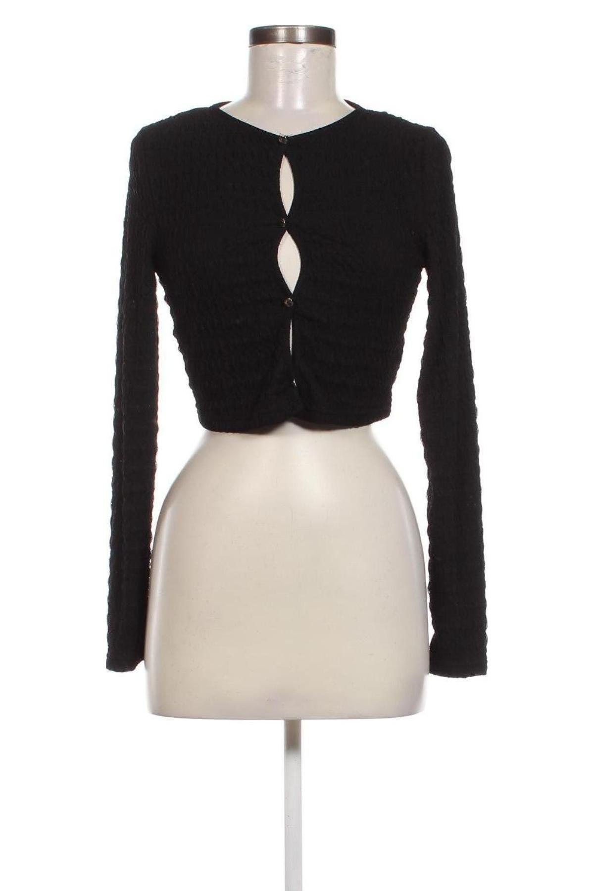 Cardigan de damă SHEIN, Mărime M, Culoare Negru, Preț 17,99 Lei