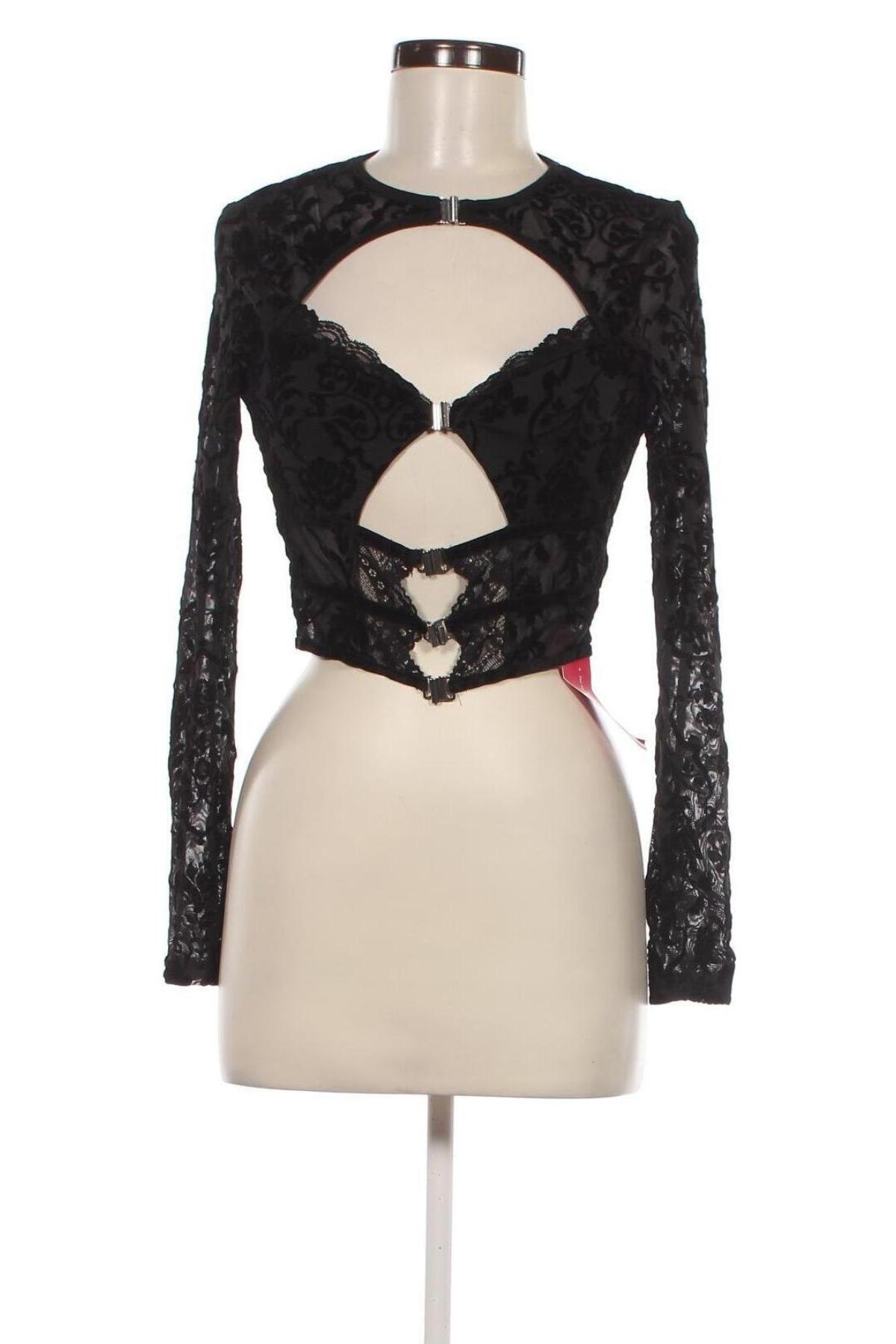 Cardigan de damă SHEIN, Mărime L, Culoare Negru, Preț 60,99 Lei