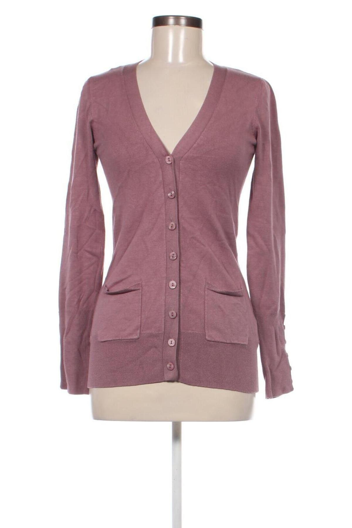 Damen Strickjacke Saint Tropez, Größe S, Farbe Lila, Preis 28,99 €