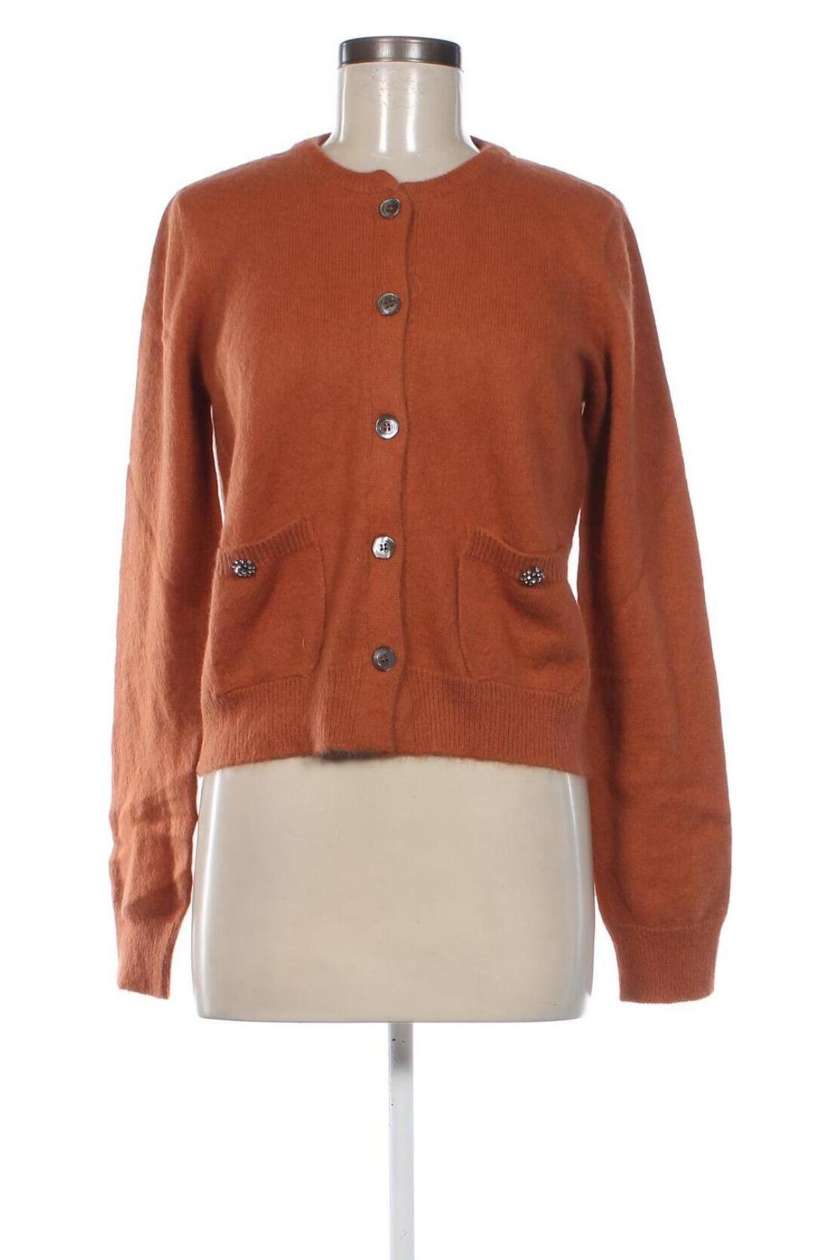 Damen Strickjacke Semicouture, Größe M, Farbe Orange, Preis € 92,99