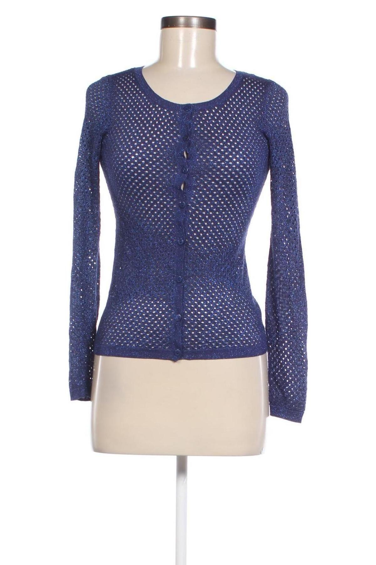 Damen Strickjacke Talking French, Größe XS, Farbe Blau, Preis € 5,99