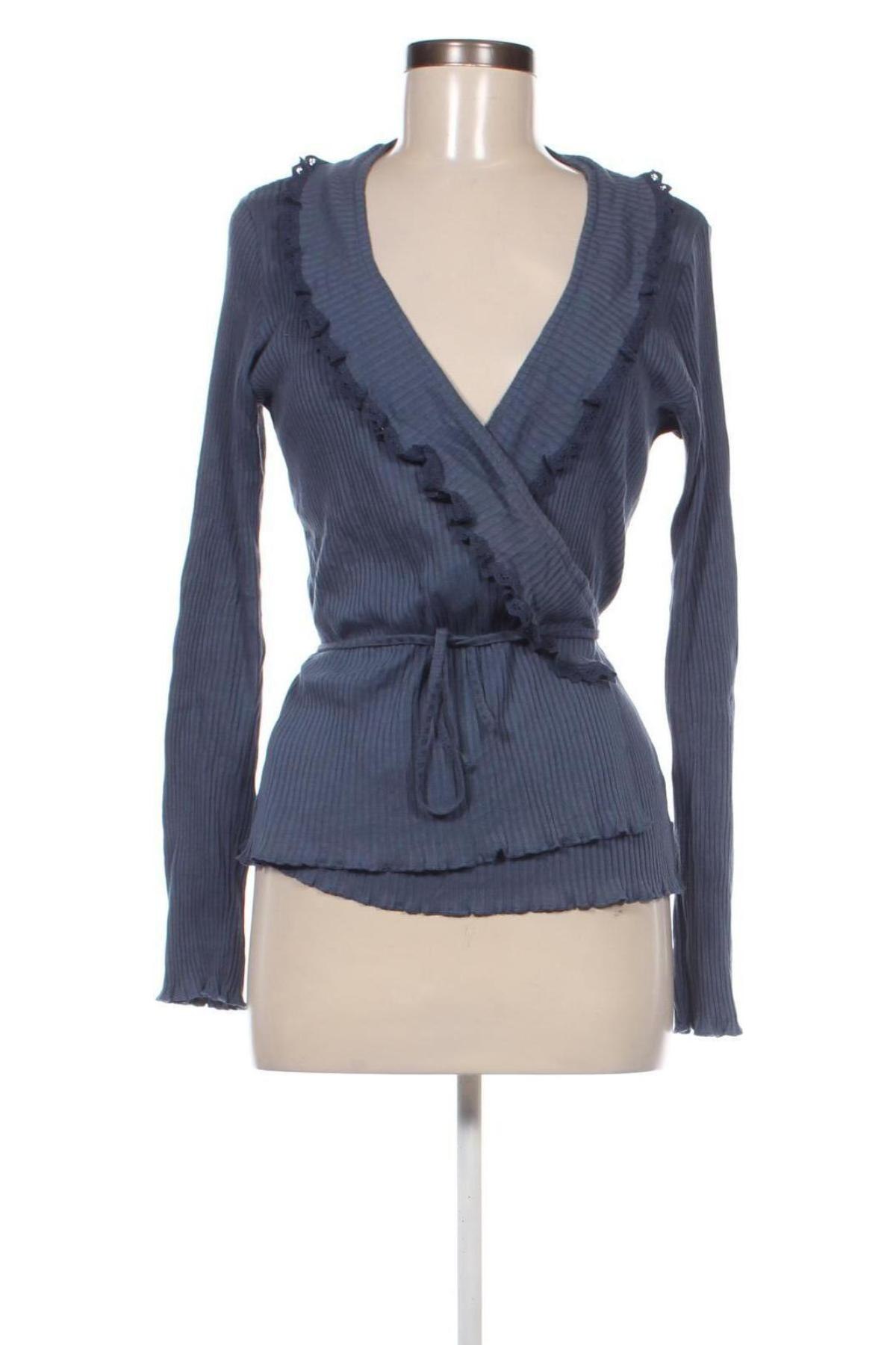 Cardigan de damă Terre Bleue, Mărime M, Culoare Albastru, Preț 102,99 Lei