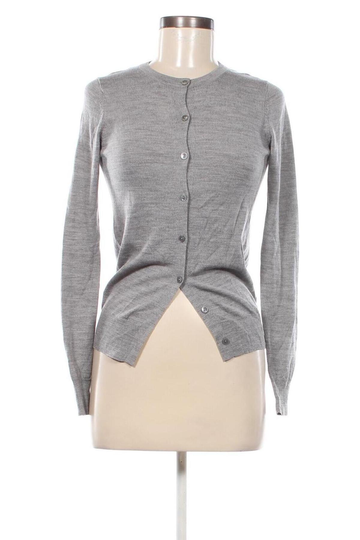 Damen Strickjacke Uniqlo, Größe XS, Farbe Grau, Preis 15,99 €