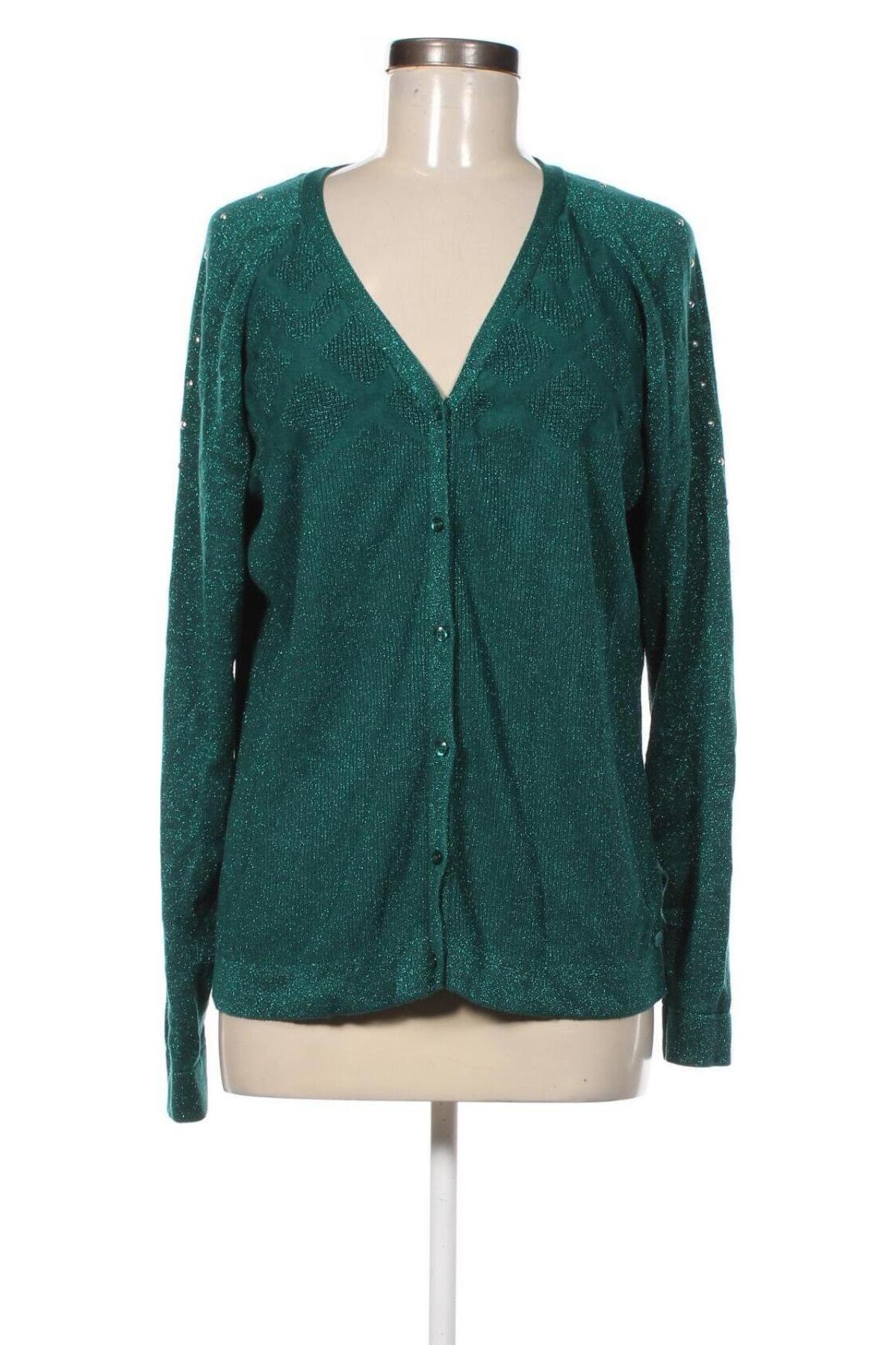 Cardigan de damă Vila Joy, Mărime XXL, Culoare Verde, Preț 104,73 Lei