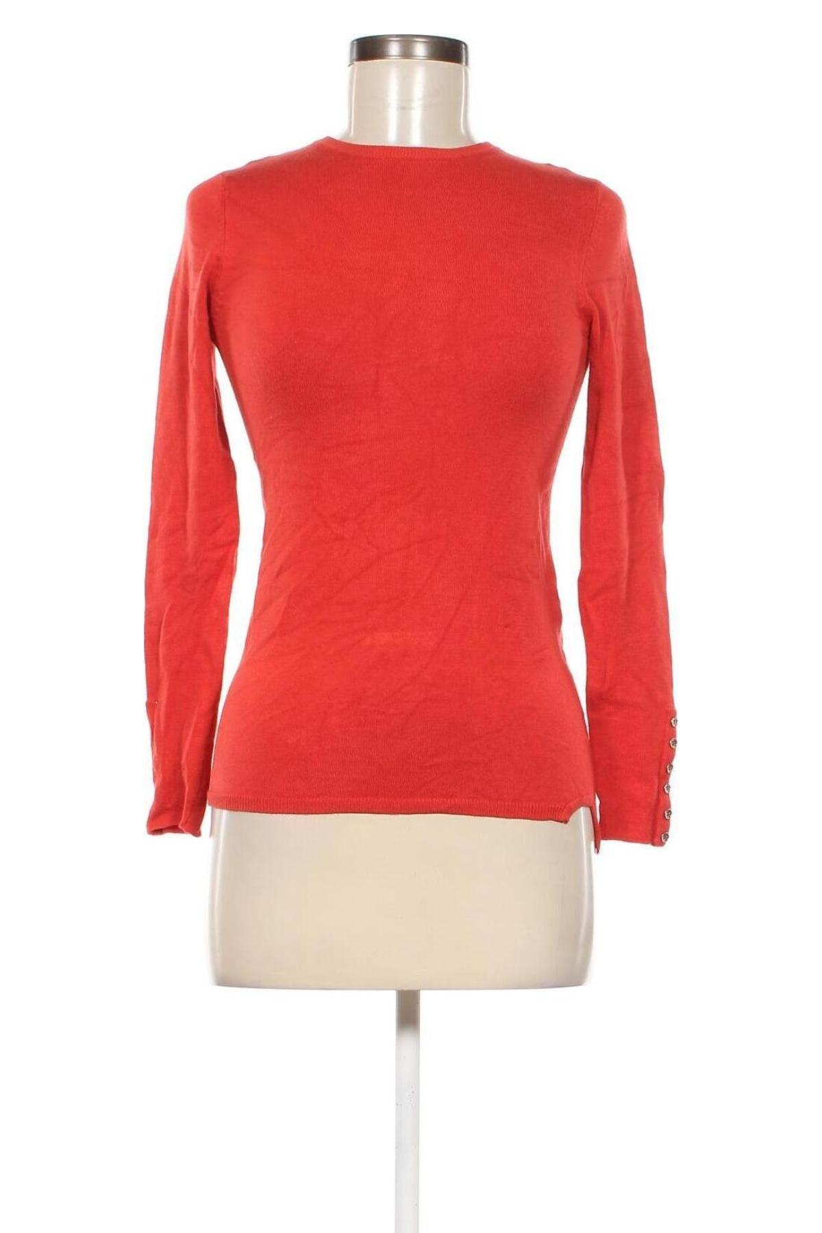 Damen Strickjacke Zara Knitwear, Größe S, Farbe Rot, Preis 10,99 €