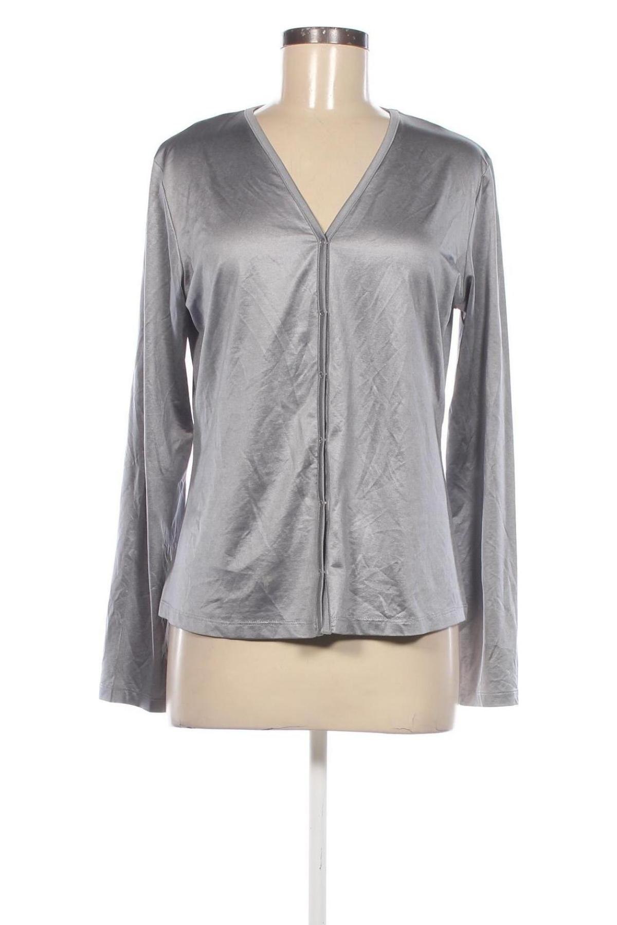 Damenbluse, Größe L, Farbe Silber, Preis € 17,99