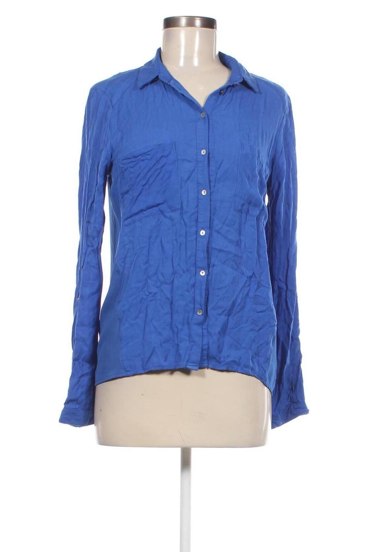 Damenbluse Bershka, Größe S, Farbe Blau, Preis € 5,99