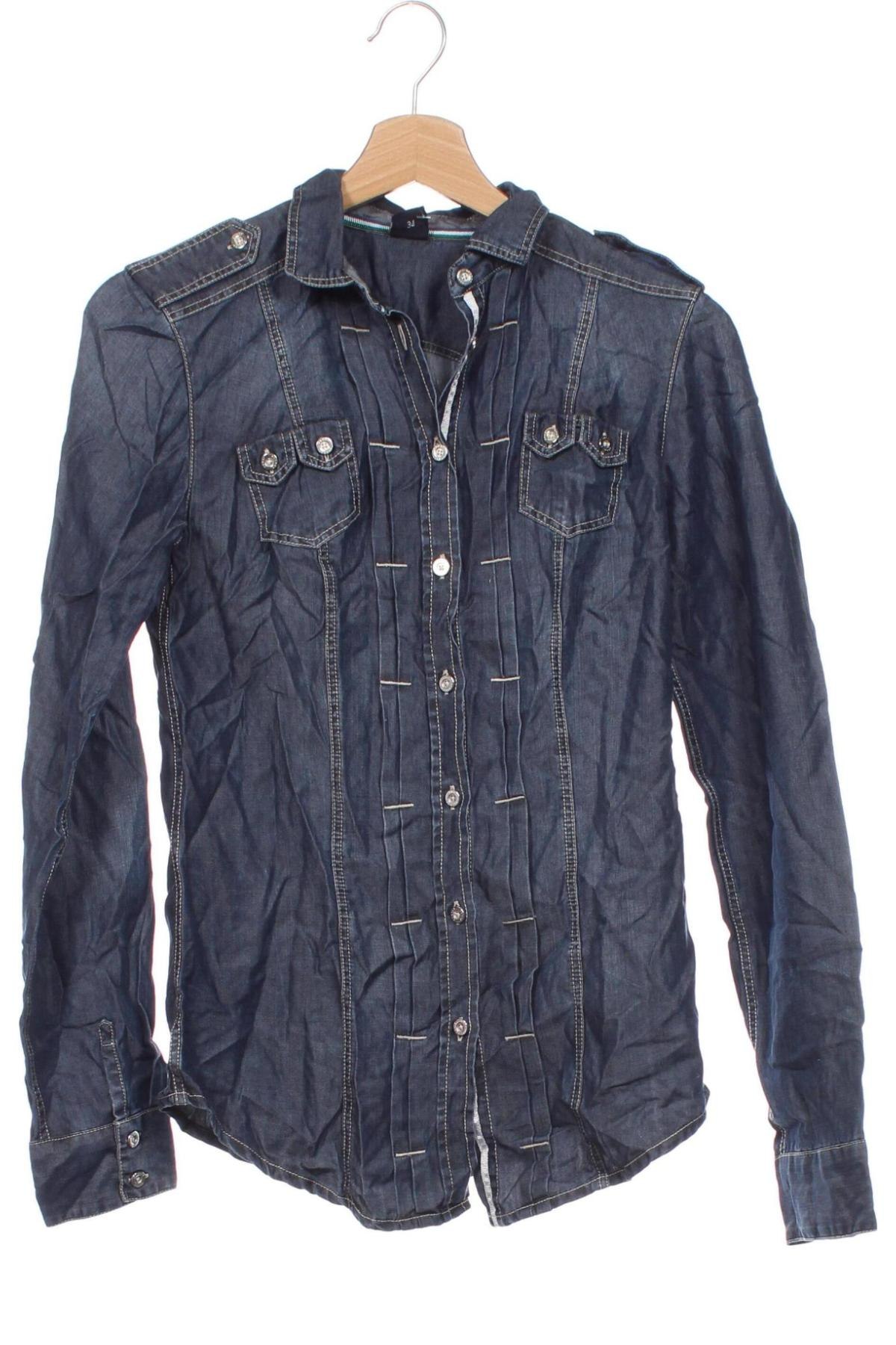 Damenbluse Bogner Jeans, Größe XS, Farbe Blau, Preis € 86,49