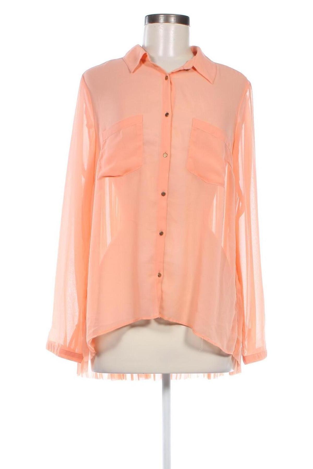 Damenbluse Brandtex, Größe L, Farbe Orange, Preis € 8,49