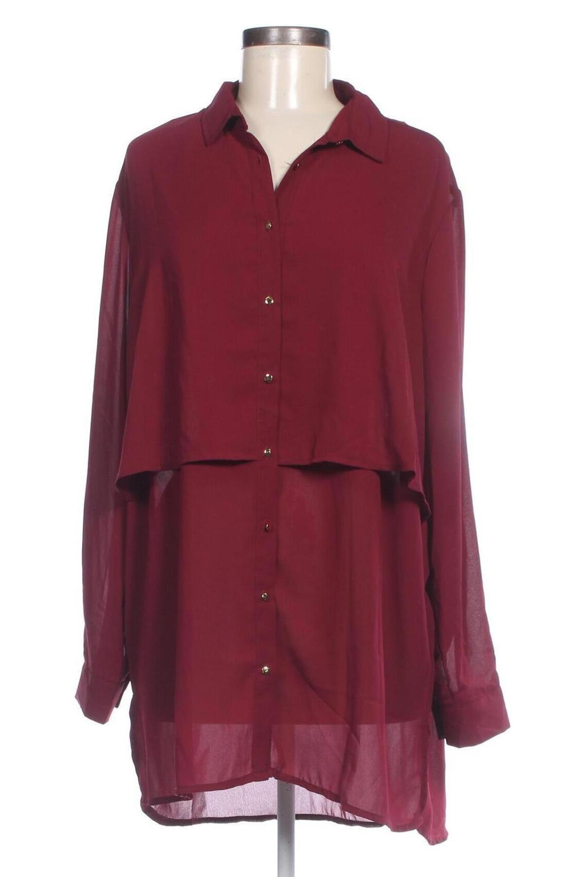 Damenbluse Janina, Größe XL, Farbe Rot, Preis € 7,99