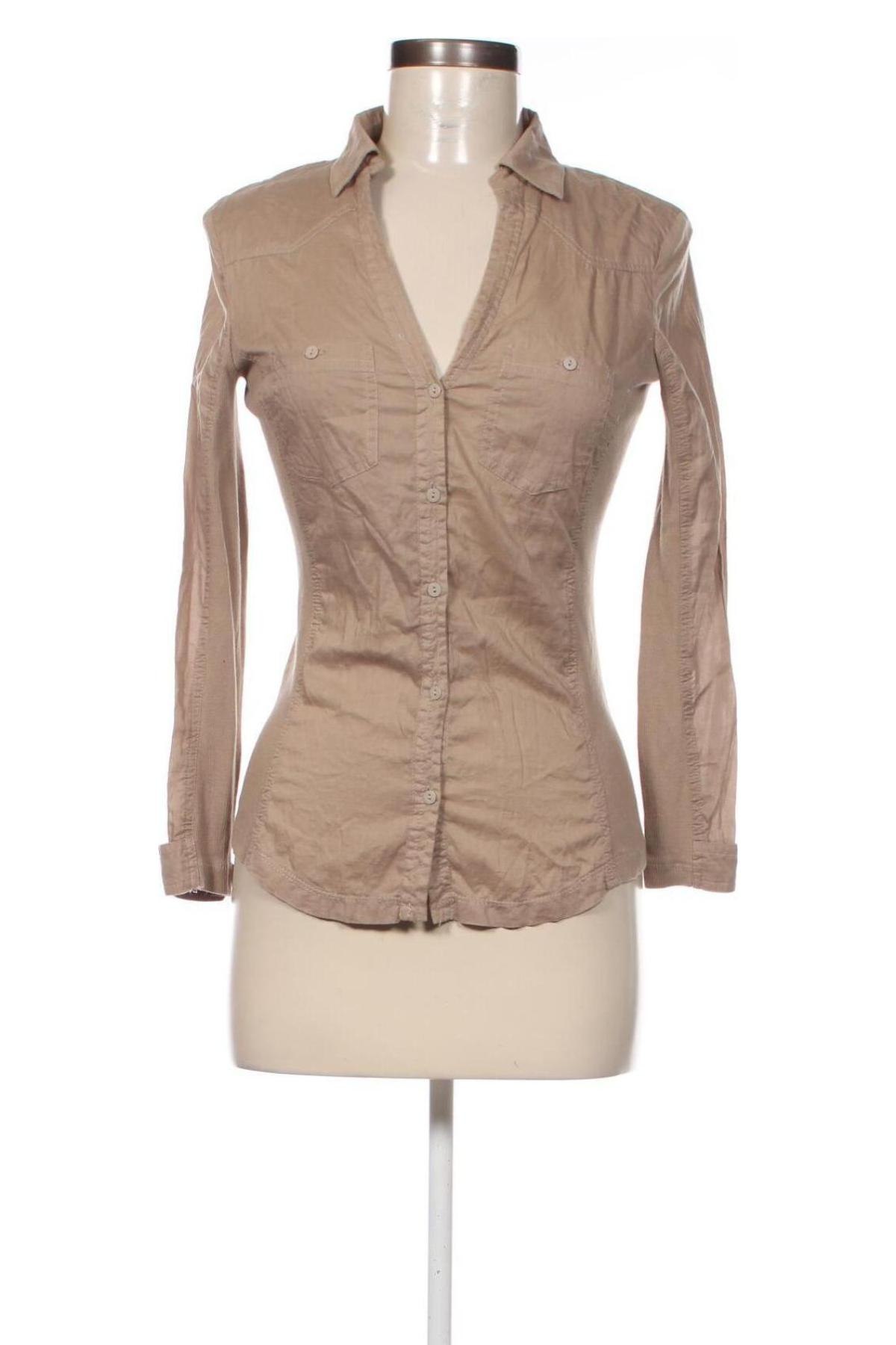 Damenbluse Mango, Größe S, Farbe Beige, Preis € 6,49