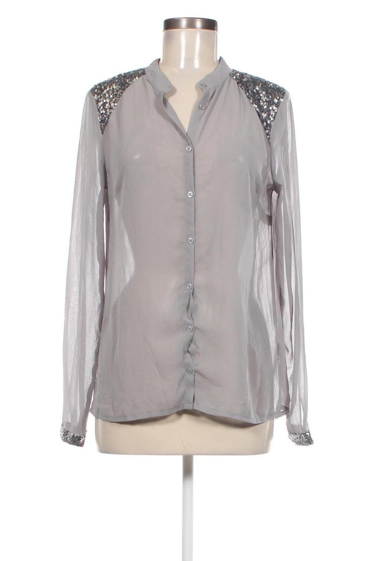 Damenbluse Saint Tropez, Größe M, Farbe Grau, Preis 14,99 €