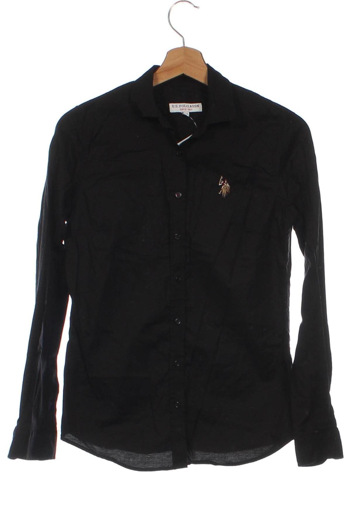 Damenbluse U.S. Polo Assn., Größe XS, Farbe Schwarz, Preis € 28,64