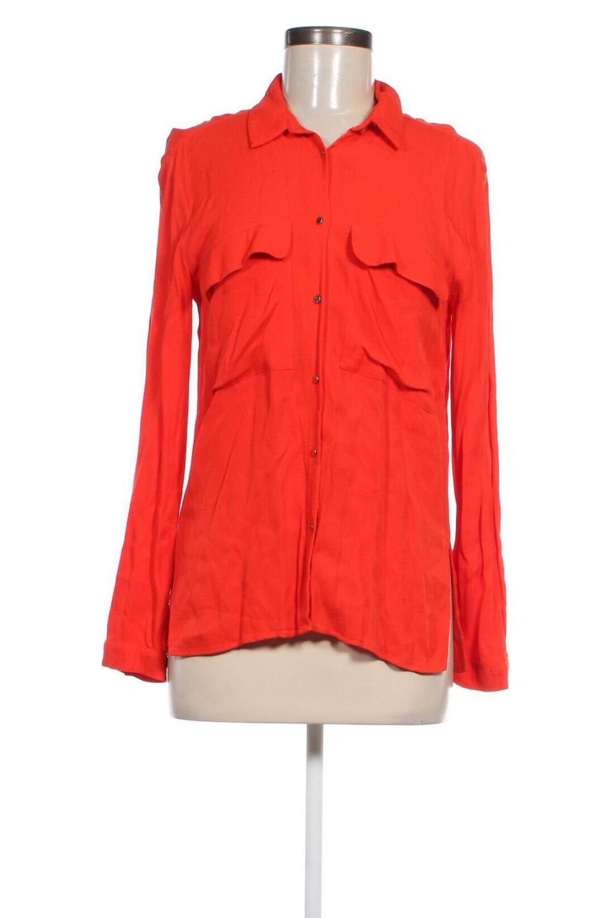 Damenbluse Zara, Größe M, Farbe Rot, Preis € 8,49