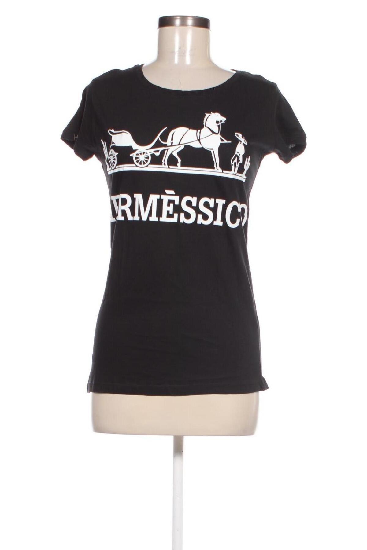 Damen T-Shirt Happiness, Größe M, Farbe Schwarz, Preis 8,99 €