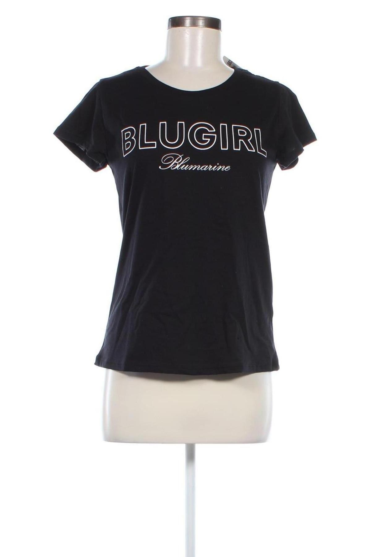 Damski T-shirt Blugirl, Rozmiar S, Kolor Czarny, Cena 124,99 zł