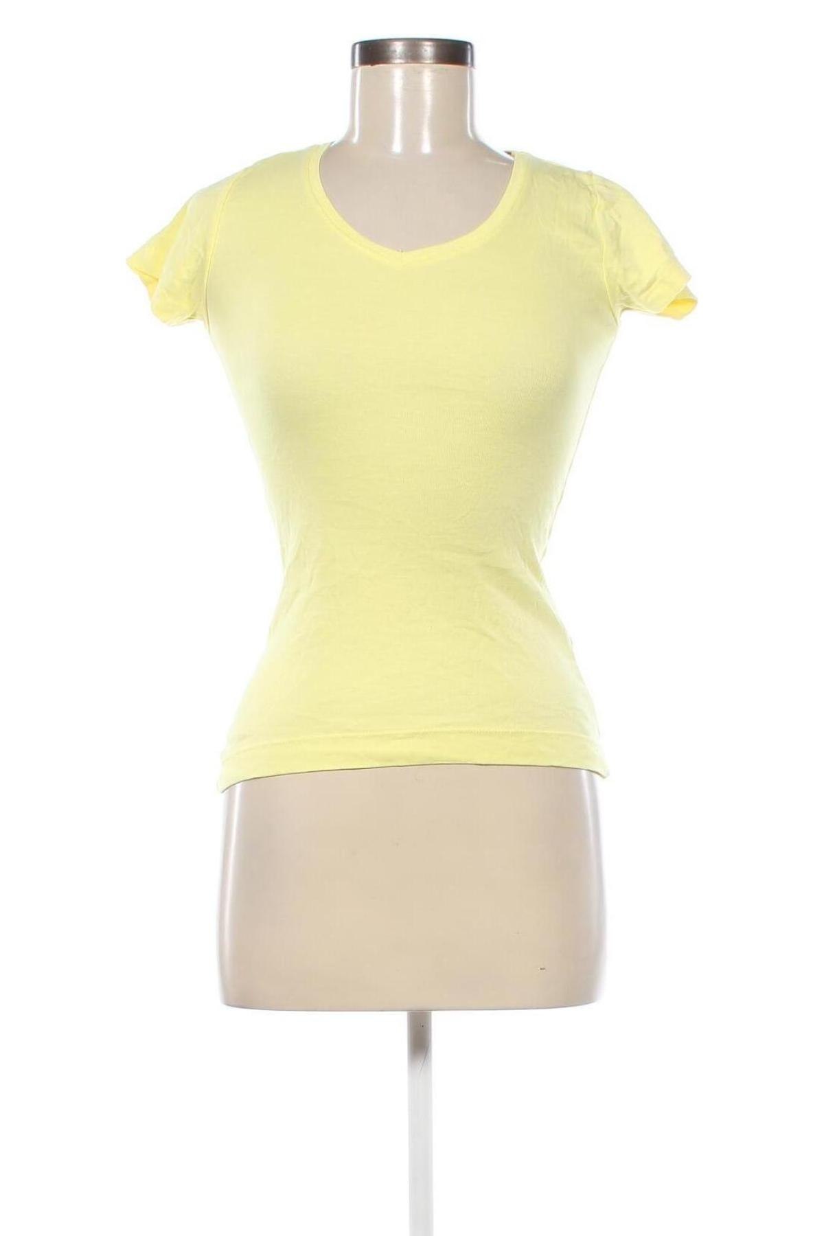 Damen T-Shirt Broadway, Größe XS, Farbe Gelb, Preis € 3,99