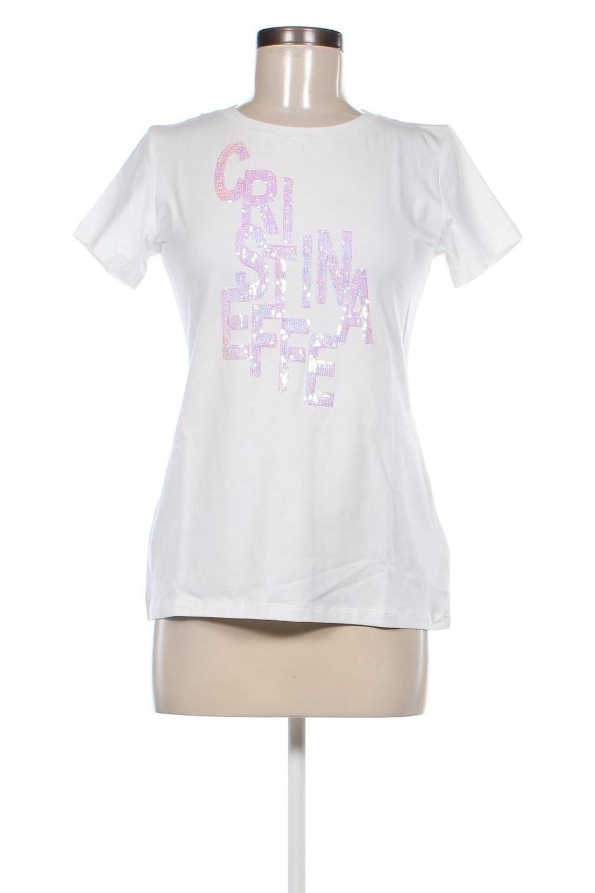 Damen T-Shirt CRISTINAEFFE, Größe L, Farbe Weiß, Preis € 31,99