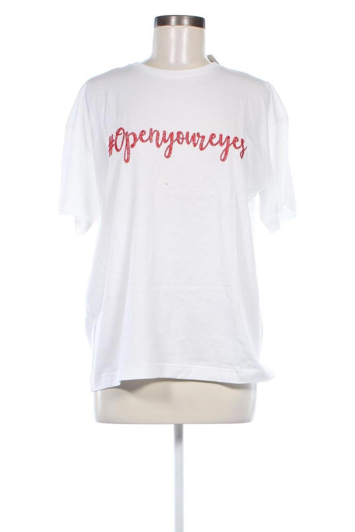 Γυναικείο t-shirt Couture, Μέγεθος S, Χρώμα Λευκό, Τιμή 15,99 €