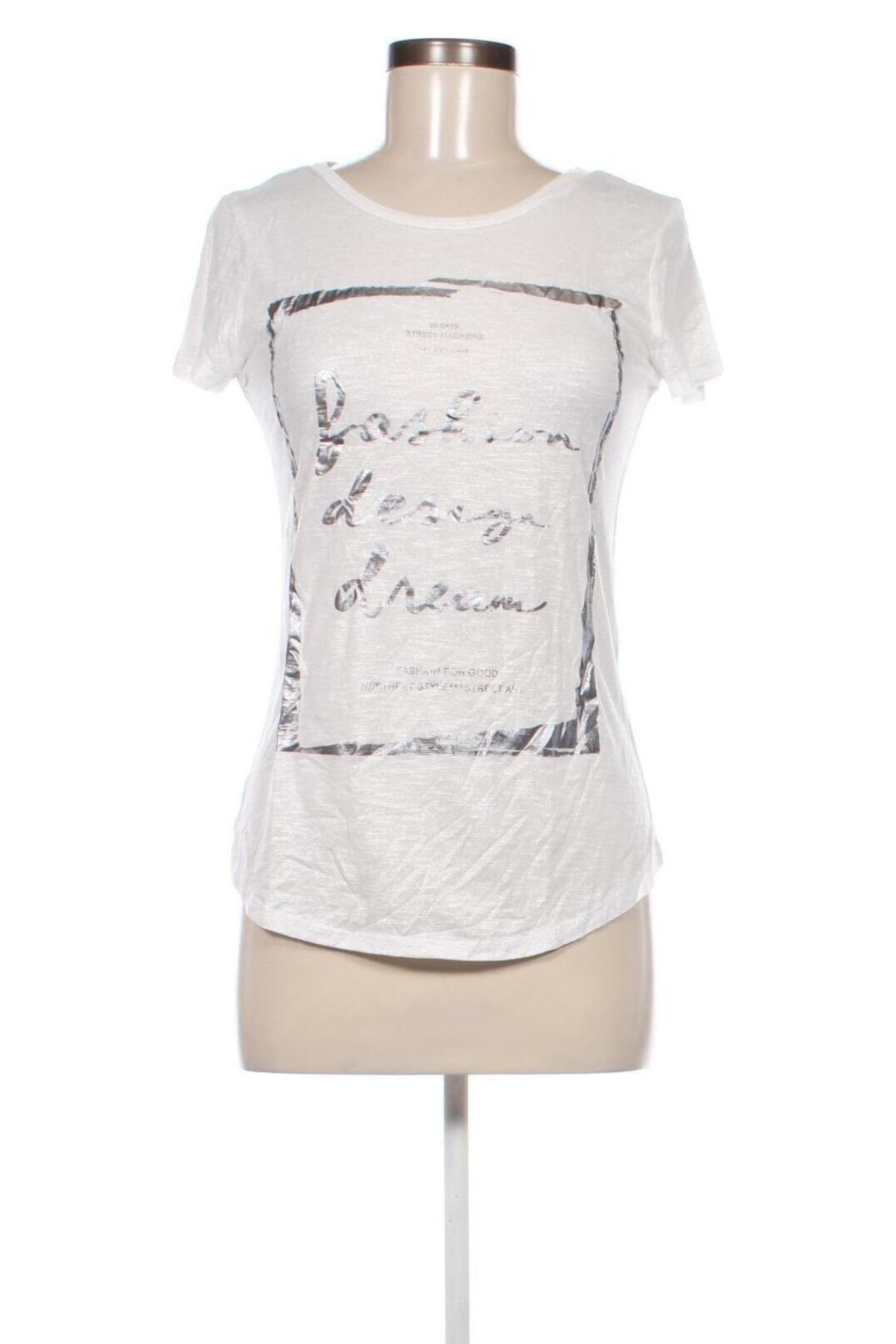 Γυναικείο t-shirt Geisha, Μέγεθος S, Χρώμα Λευκό, Τιμή 5,99 €