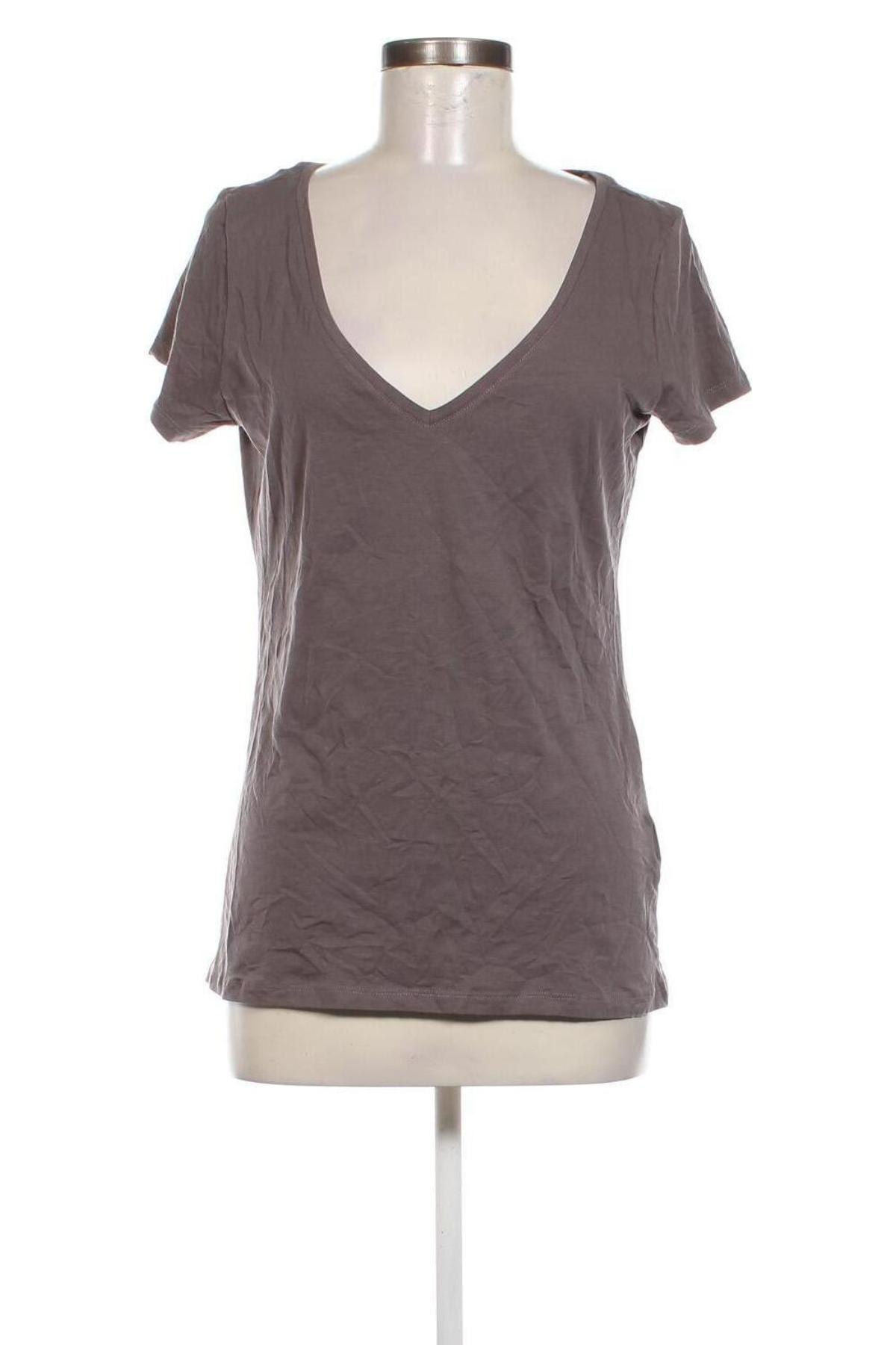 Damen T-Shirt H&M, Größe L, Farbe Grau, Preis € 5,99