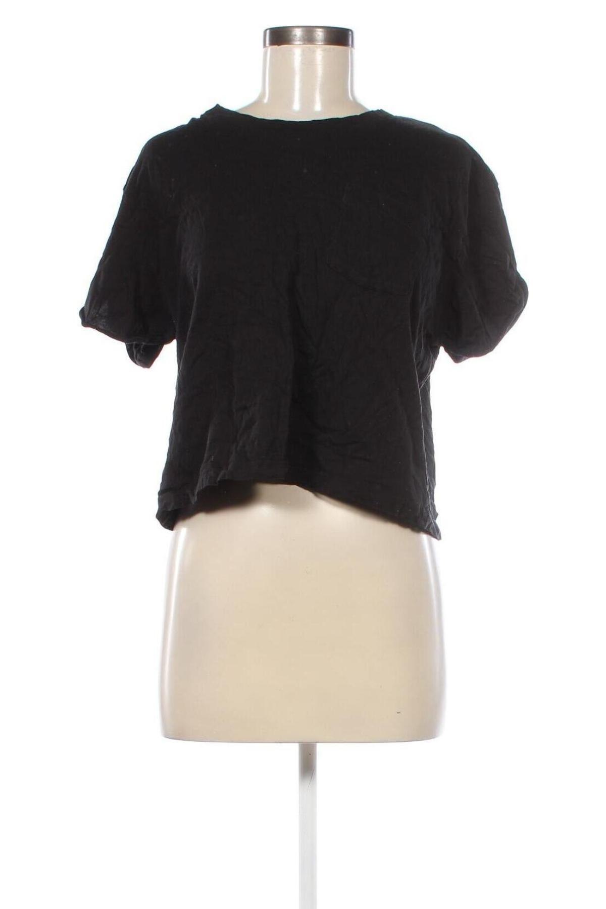 Tricou de femei H&M, Mărime L, Culoare Negru, Preț 41,99 Lei