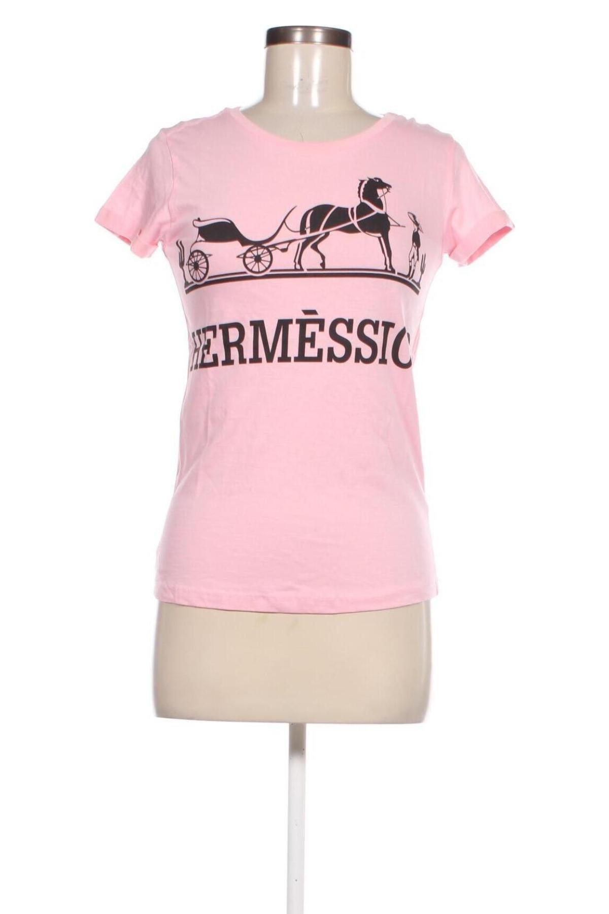 Tricou de femei Happiness, Mărime XS, Culoare Roz, Preț 92,99 Lei