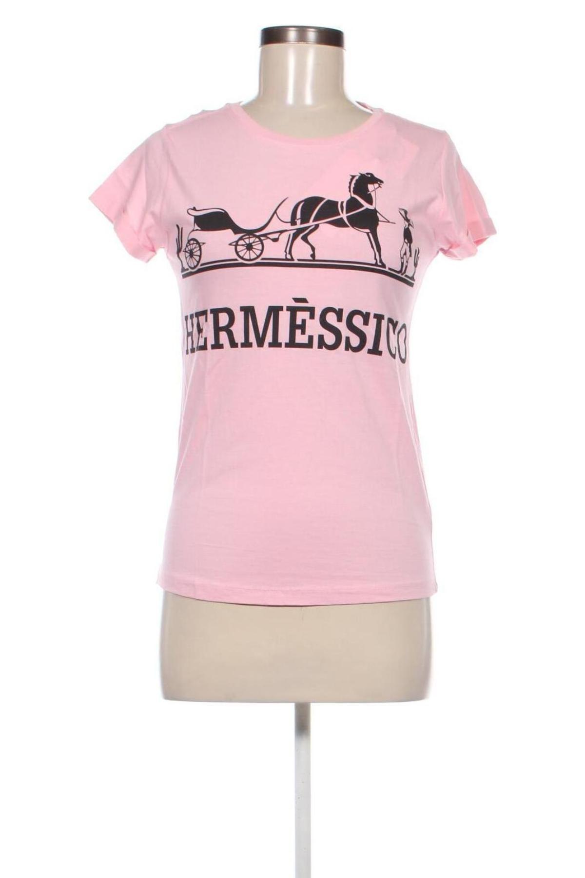 Tricou de femei Happiness, Mărime XS, Culoare Roz, Preț 55,99 Lei