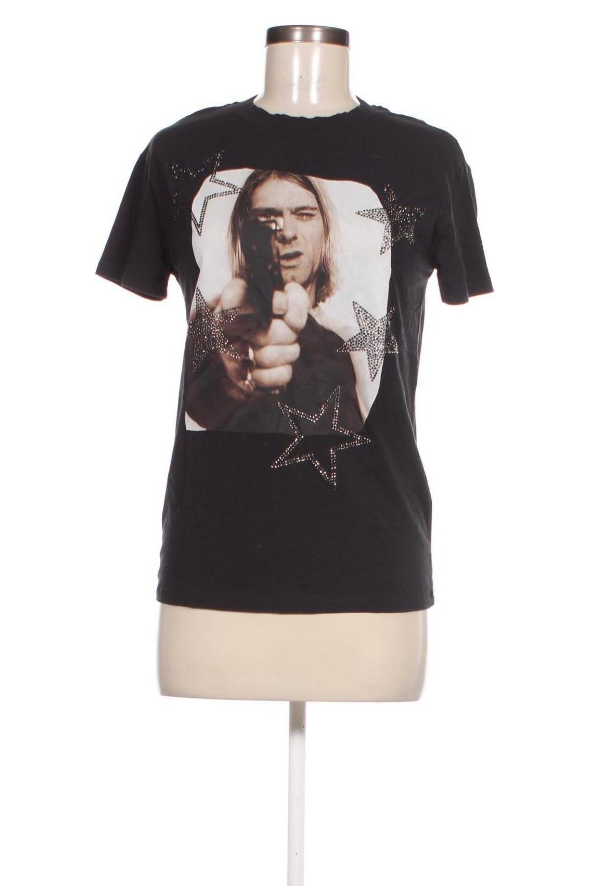 Γυναικείο t-shirt MRS COOL, Μέγεθος S, Χρώμα Μαύρο, Τιμή 10,99 €