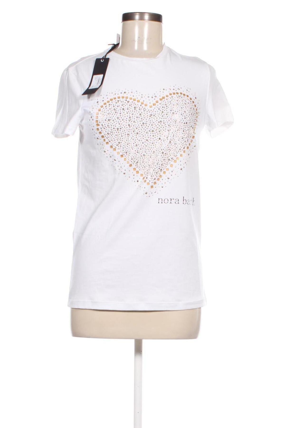 Damen T-Shirt Nora Barth, Größe S, Farbe Weiß, Preis 22,99 €