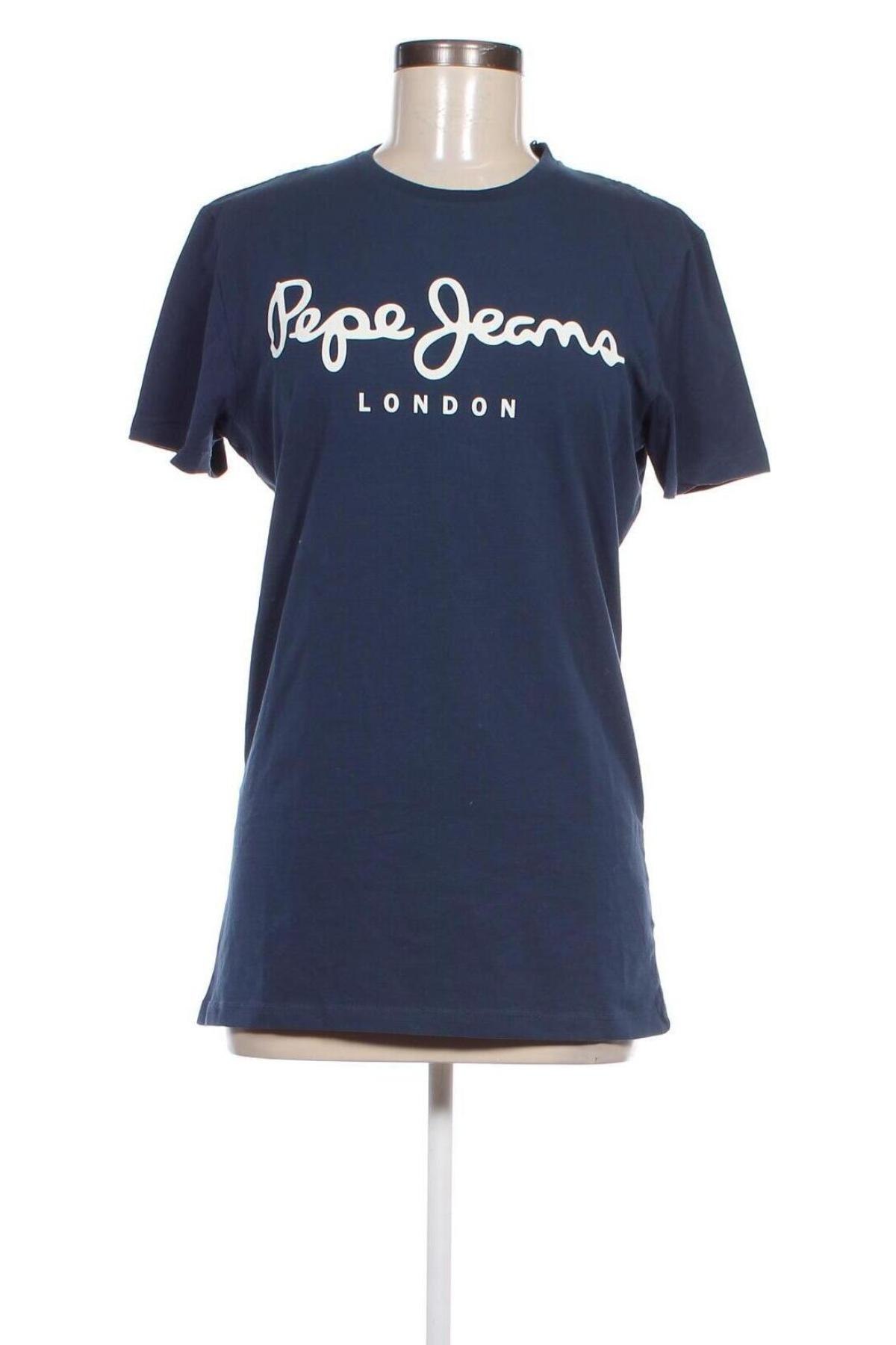 Damen T-Shirt Pepe Jeans, Größe S, Farbe Blau, Preis € 22,99