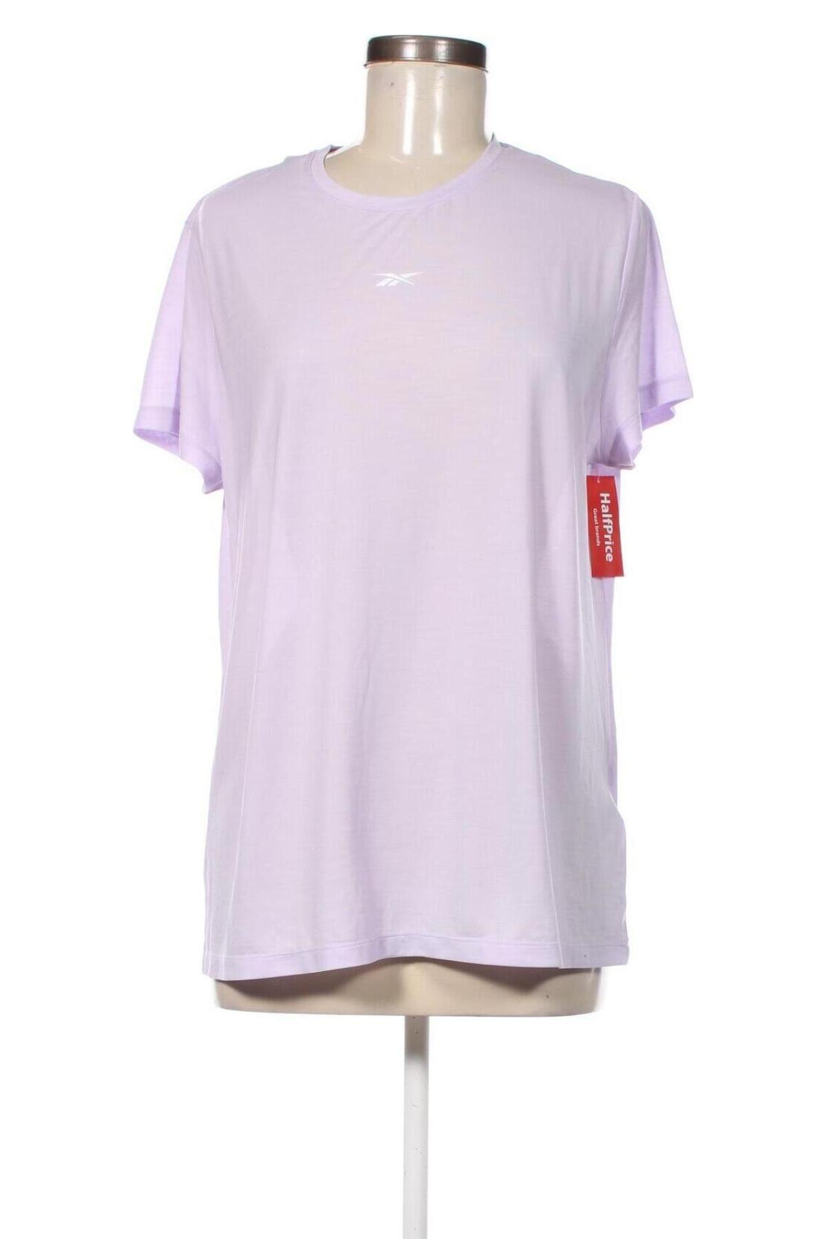 Damski T-shirt Reebok, Rozmiar L, Kolor Fioletowy, Cena 102,99 zł