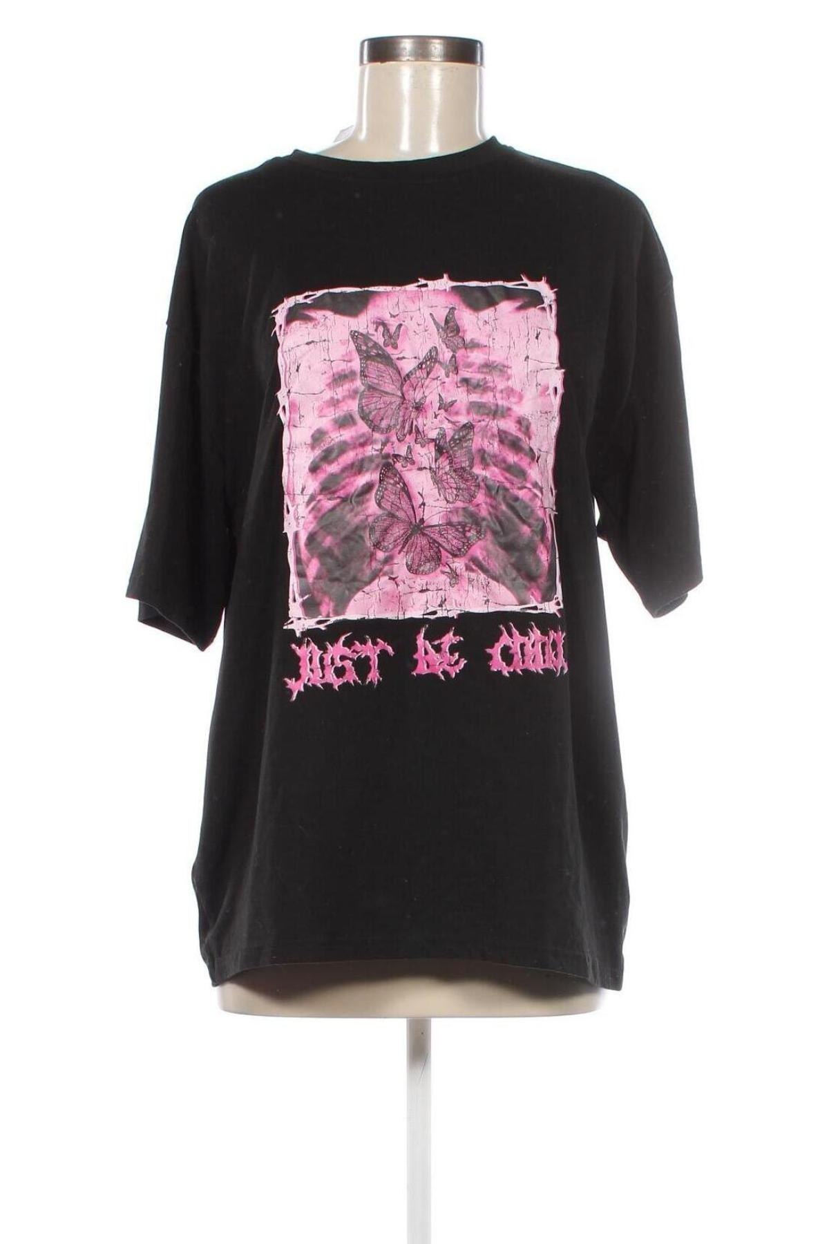 Damen T-Shirt SHEIN, Größe S, Farbe Schwarz, Preis 6,99 €