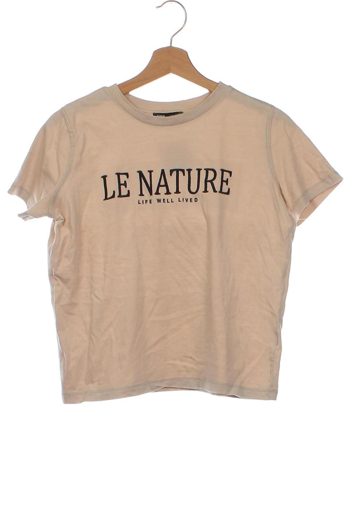 Damen T-Shirt Sinsay, Größe XXS, Farbe Beige, Preis € 8,70