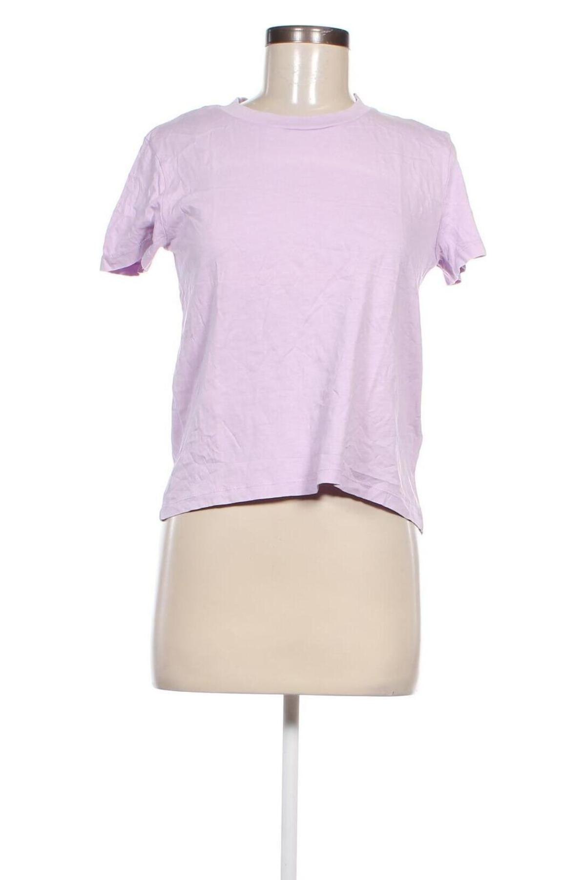 Γυναικείο t-shirt Zara, Μέγεθος S, Χρώμα Βιολετί, Τιμή 6,99 €