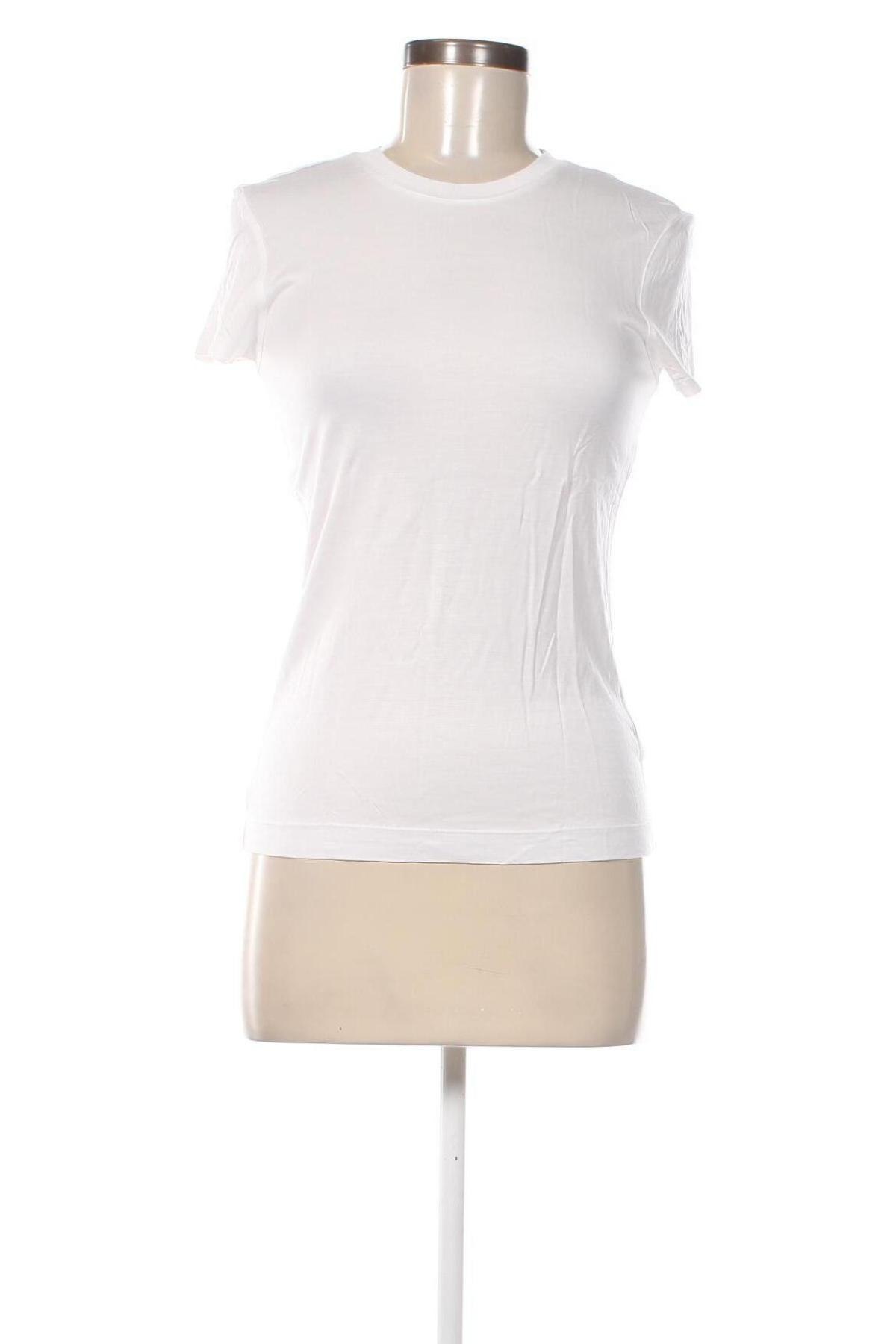 Damen T-Shirt Zara, Größe M, Farbe Weiß, Preis 8,00 €