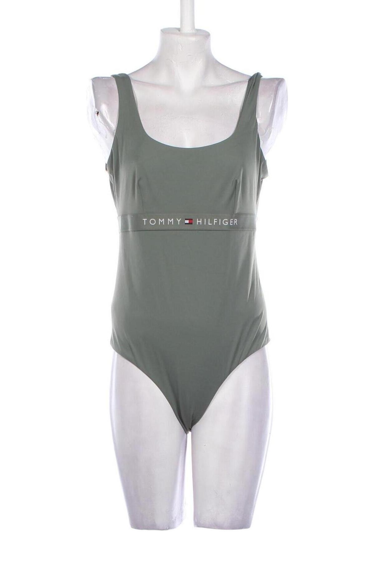 Costum de baie de damă Tommy Hilfiger, Mărime XL, Culoare Verde, Preț 542,99 Lei