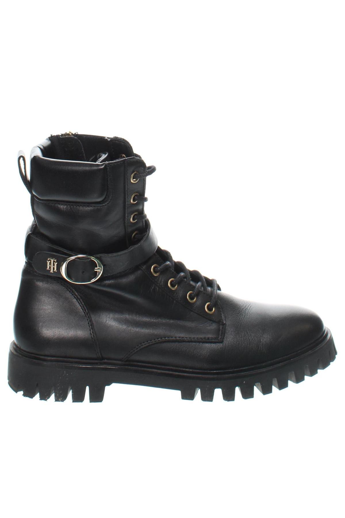 Botine de damă Tommy Hilfiger, Mărime 39, Culoare Negru, Preț 445,99 Lei