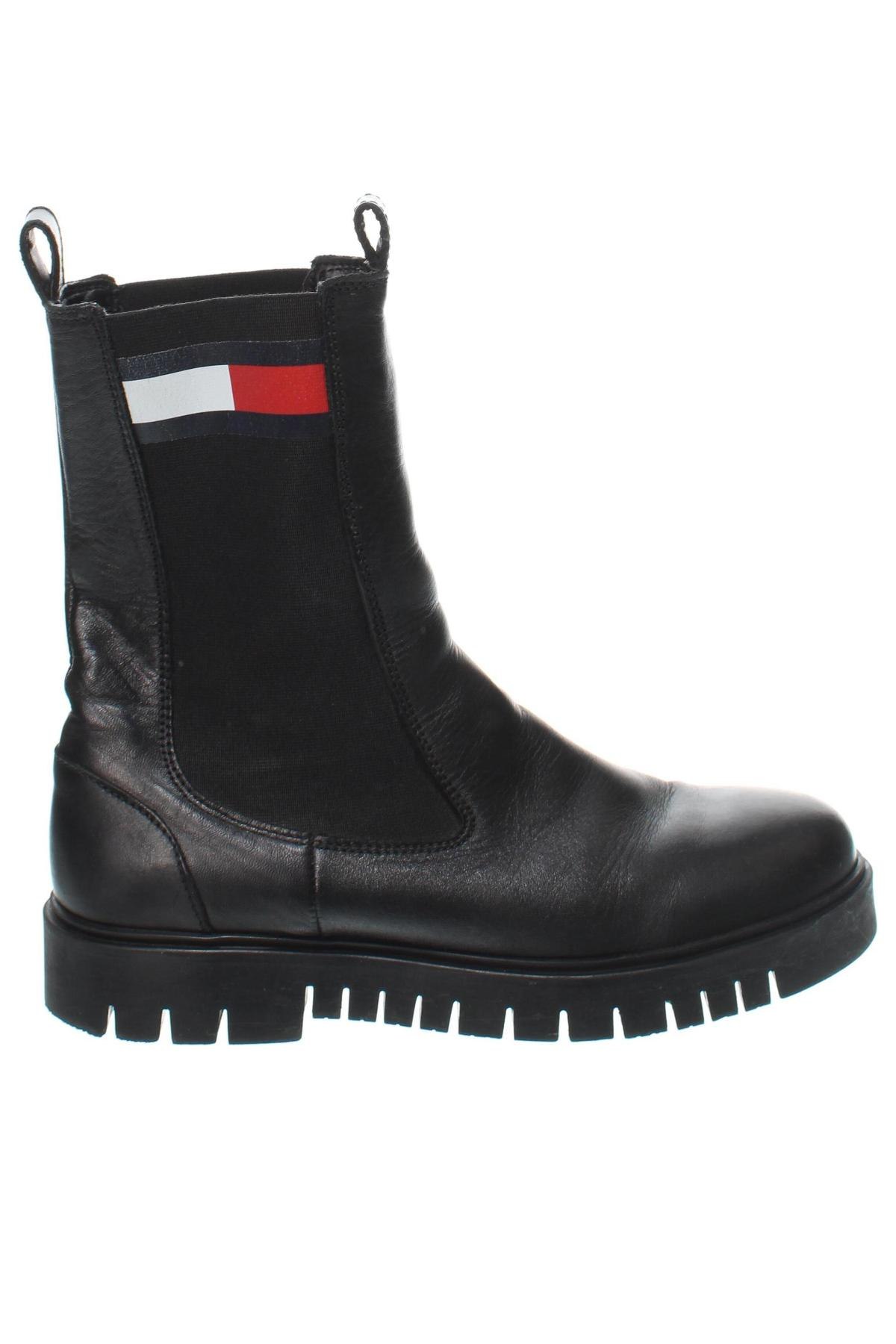 Botine de damă Tommy Hilfiger, Mărime 39, Culoare Negru, Preț 445,99 Lei