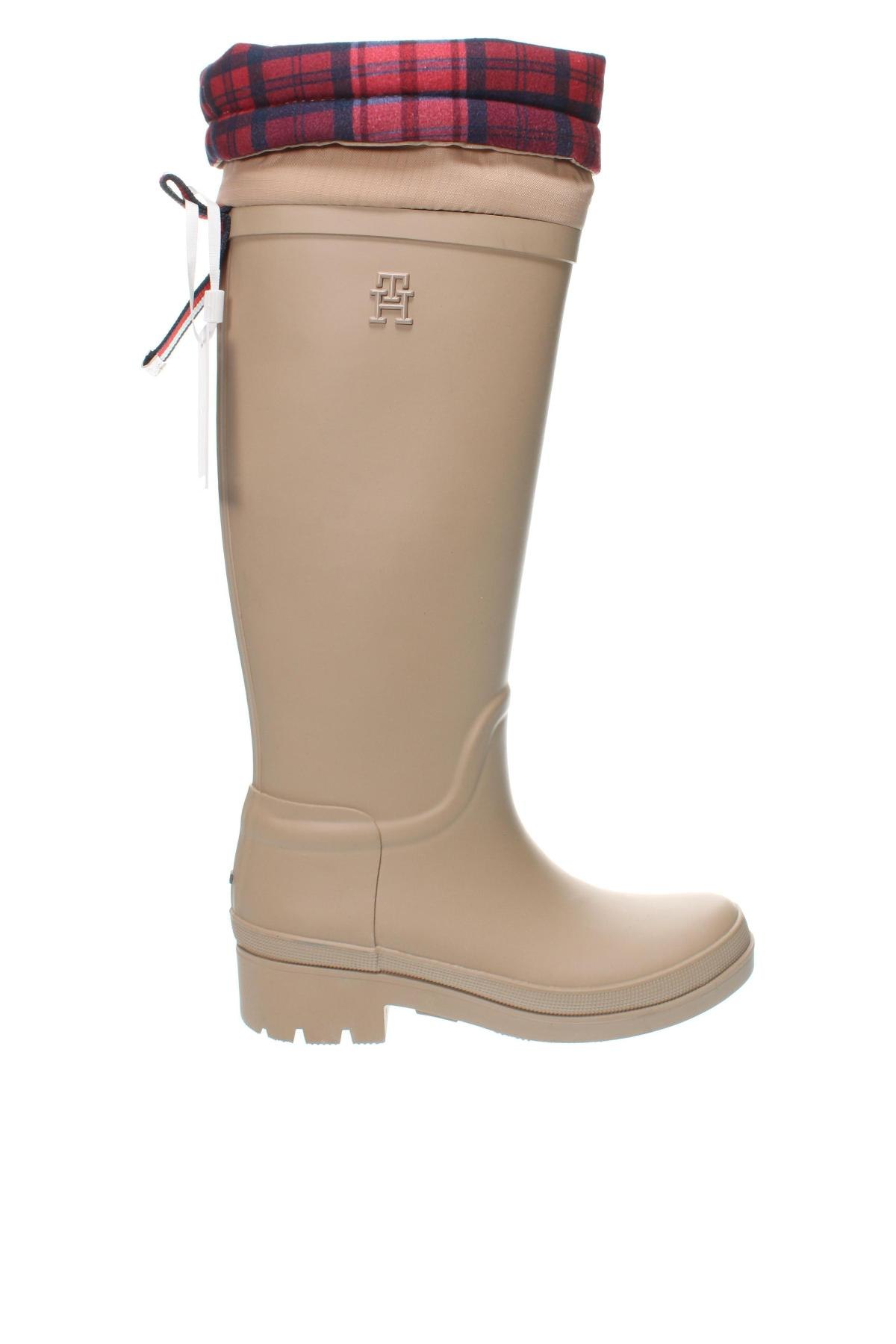 Damenstiefel Tommy Hilfiger, Größe 38, Farbe Beige, Preis 184,99 €