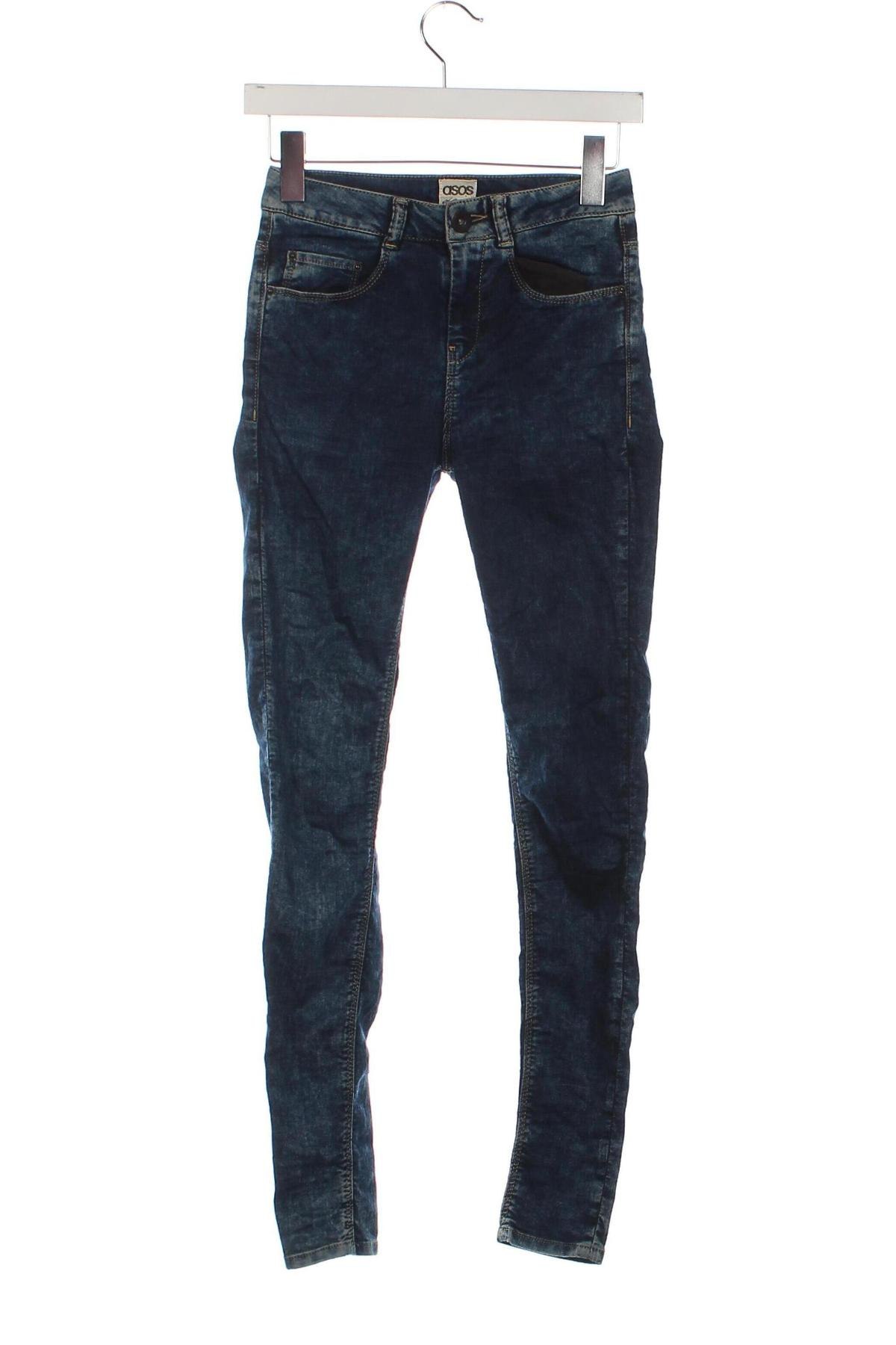 Damskie jeansy ASOS, Rozmiar S, Kolor Niebieski, Cena 131,99 zł