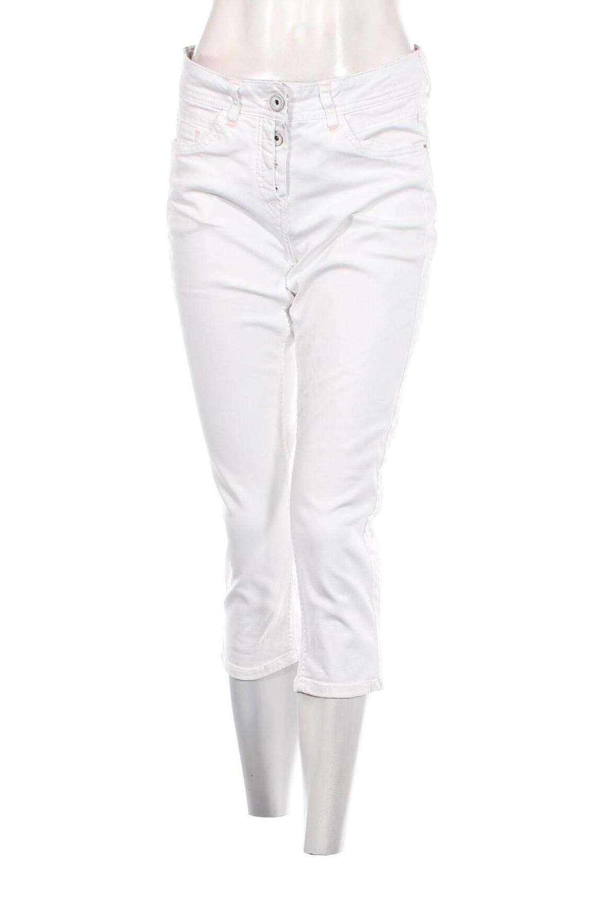 Damen Jeans Cecil, Größe M, Farbe Weiß, Preis 13,99 €