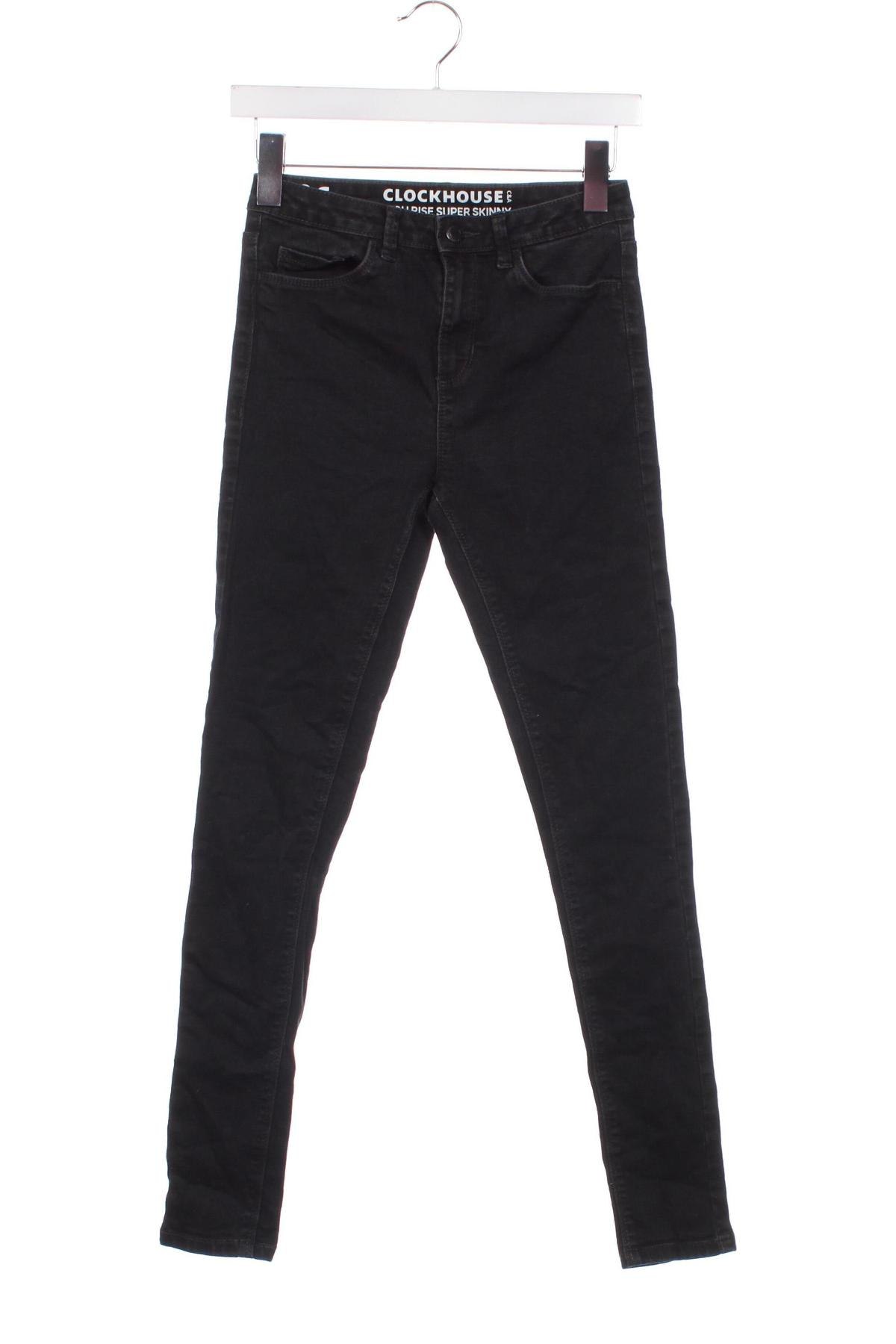 Damen Jeans Clockhouse, Größe XS, Farbe Grau, Preis 9,49 €