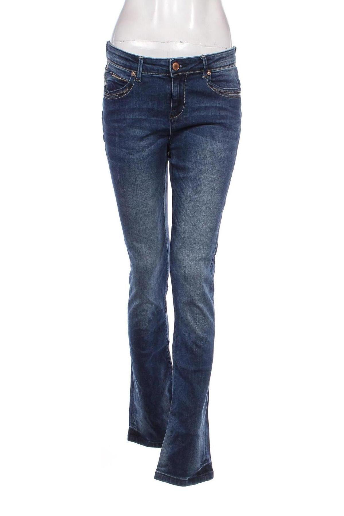 Blugi de femei Denim 1982, Mărime L, Culoare Albastru, Preț 43,99 Lei