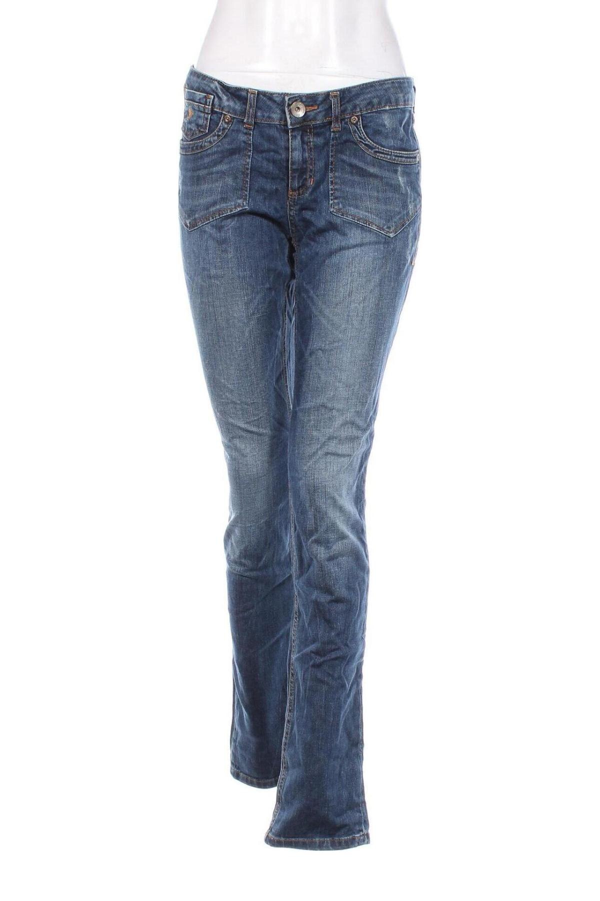 Damskie jeansy Edc By Esprit, Rozmiar XL, Kolor Niebieski, Cena 131,99 zł