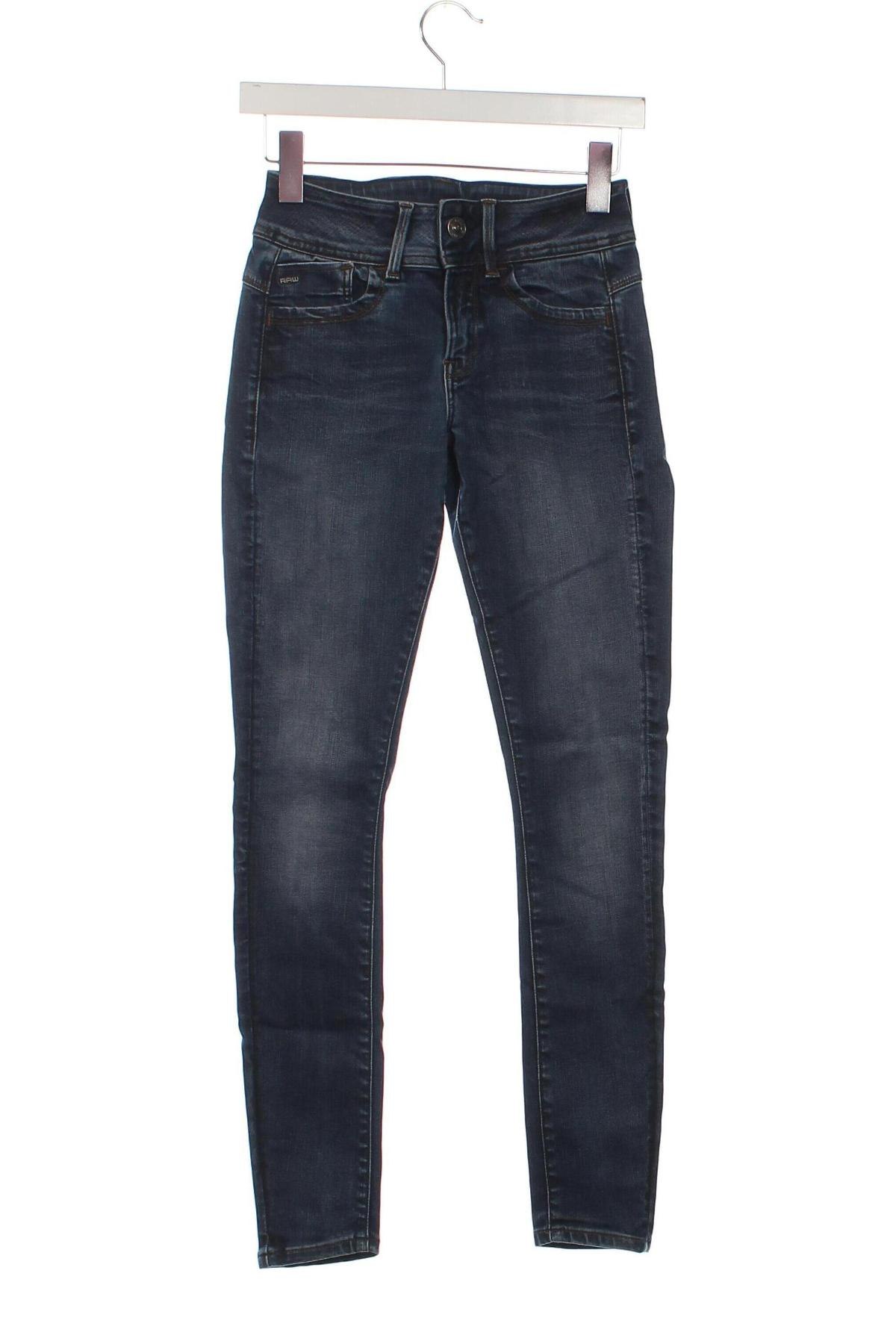 Damskie jeansy G-Star Raw, Rozmiar XXS, Kolor Niebieski, Cena 142,99 zł