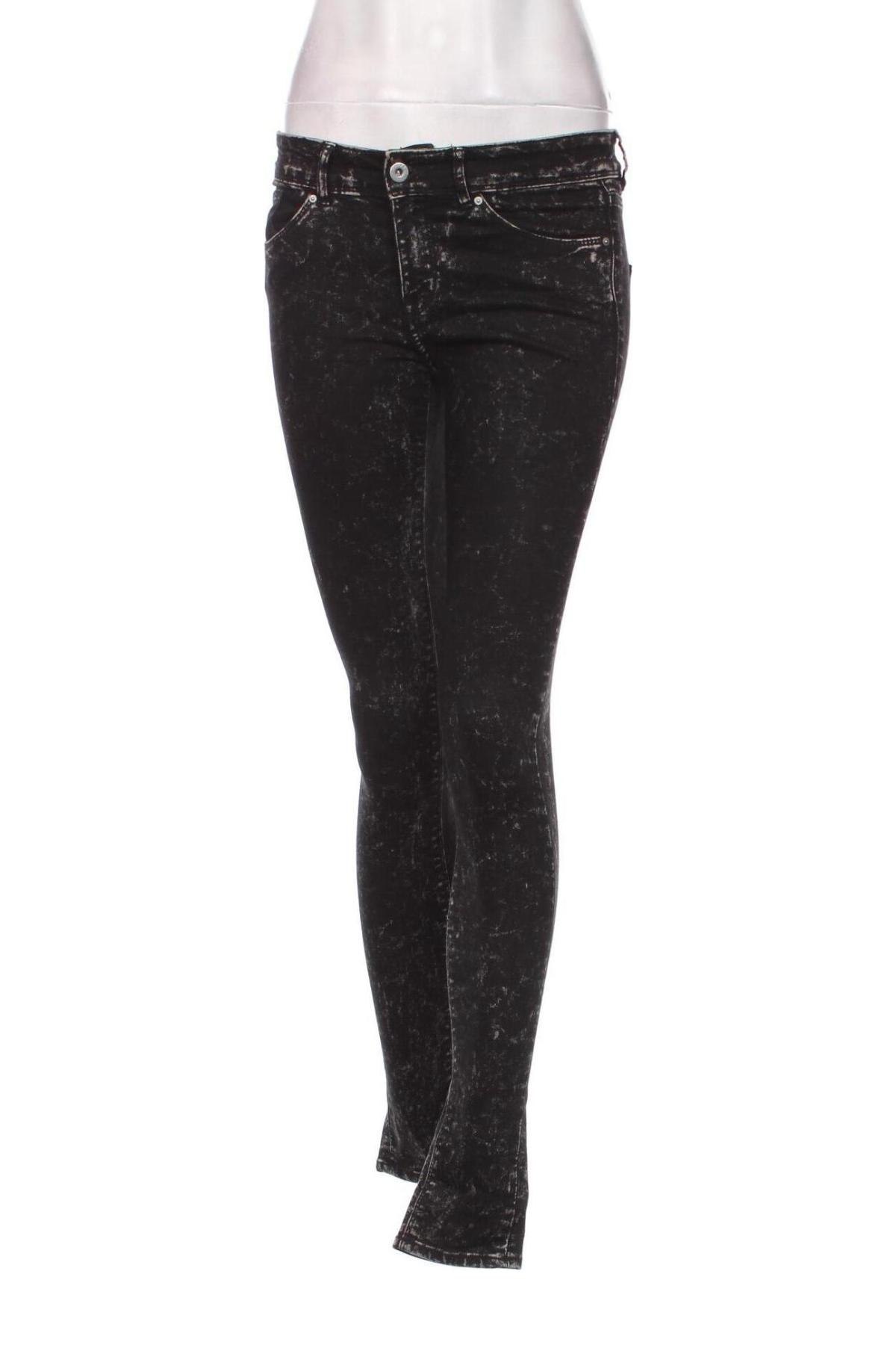 Damskie jeansy H&M Divided, Rozmiar S, Kolor Czarny, Cena 37,99 zł