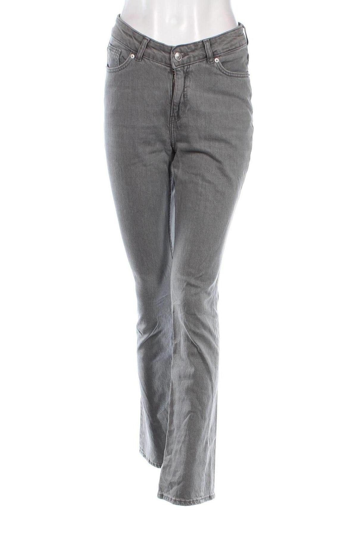 Damskie jeansy H&M Divided, Rozmiar S, Kolor Szary, Cena 32,99 zł