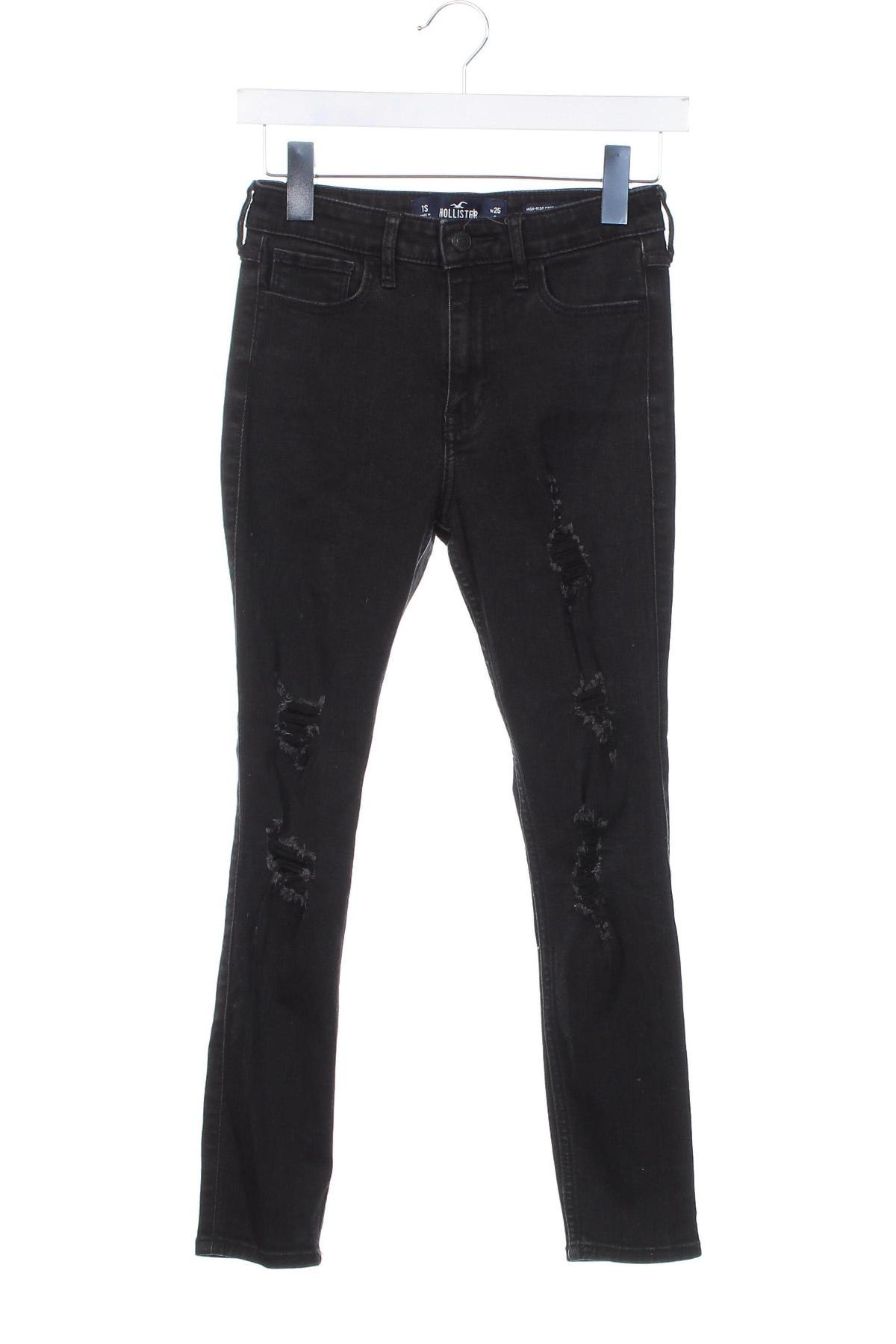 Damen Jeans Hollister, Größe XS, Farbe Schwarz, Preis € 13,99