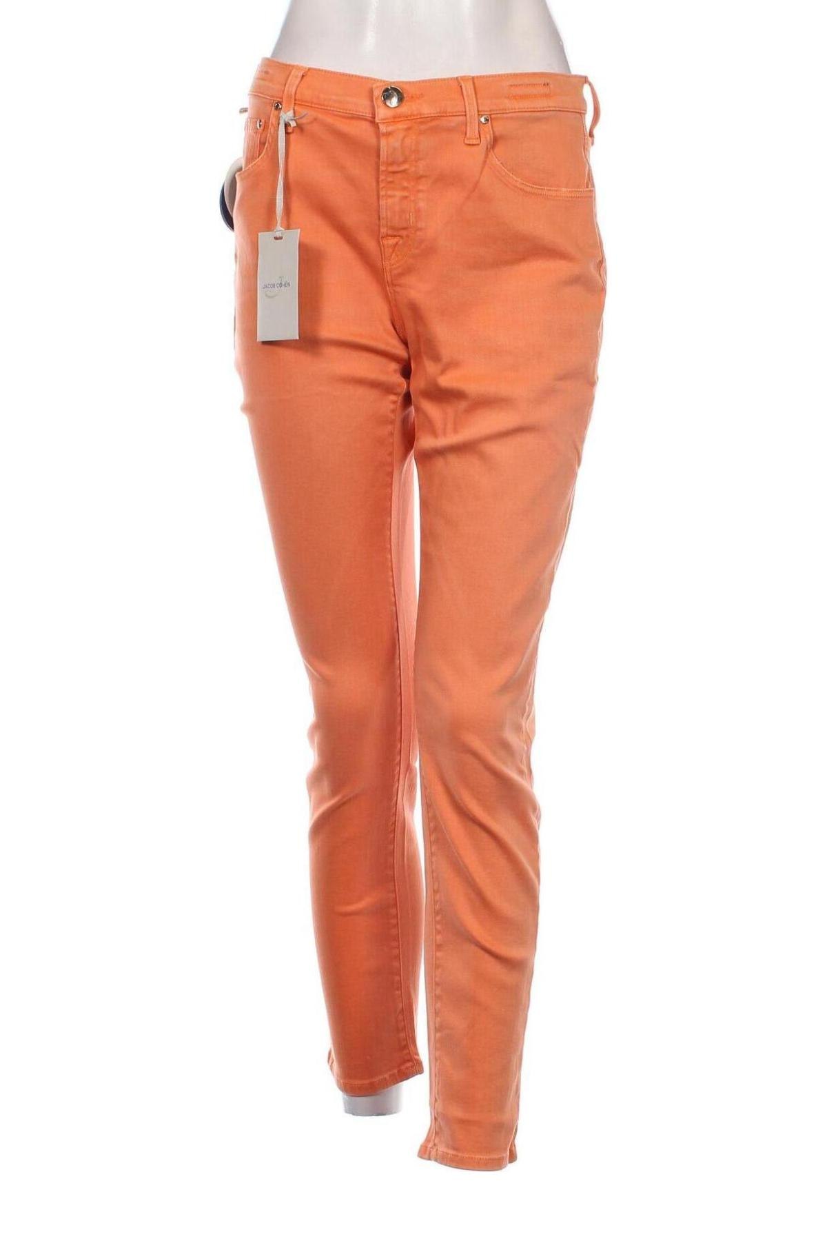 Damen Jeans Jacob Cohen, Größe M, Farbe Orange, Preis 77,49 €